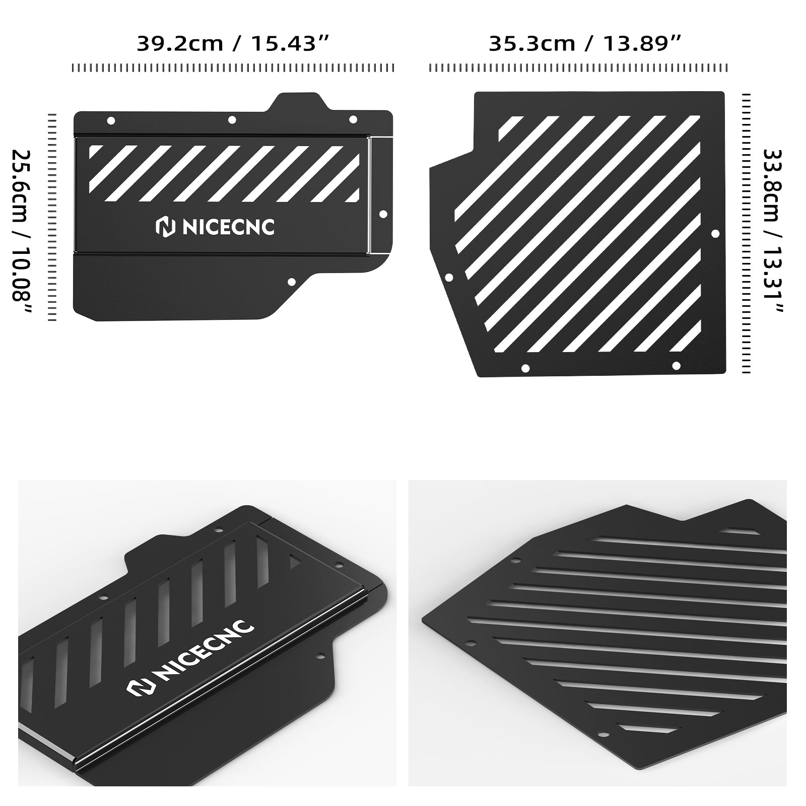UTV Battery ECU Cover Plate Guard Protector Kit For Can-Am Maverick X3