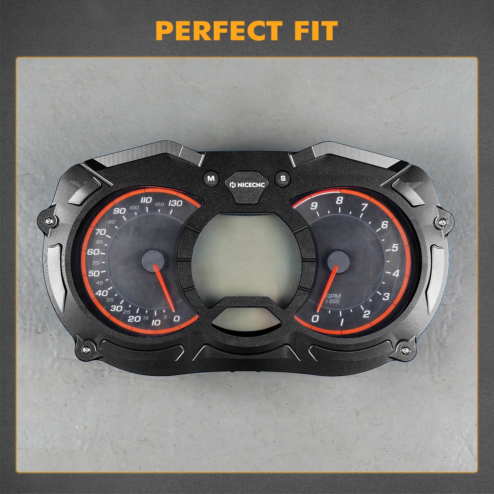 UTV Dash Bezel Dash Gauge Cover Panel Trim For Can-Am X3