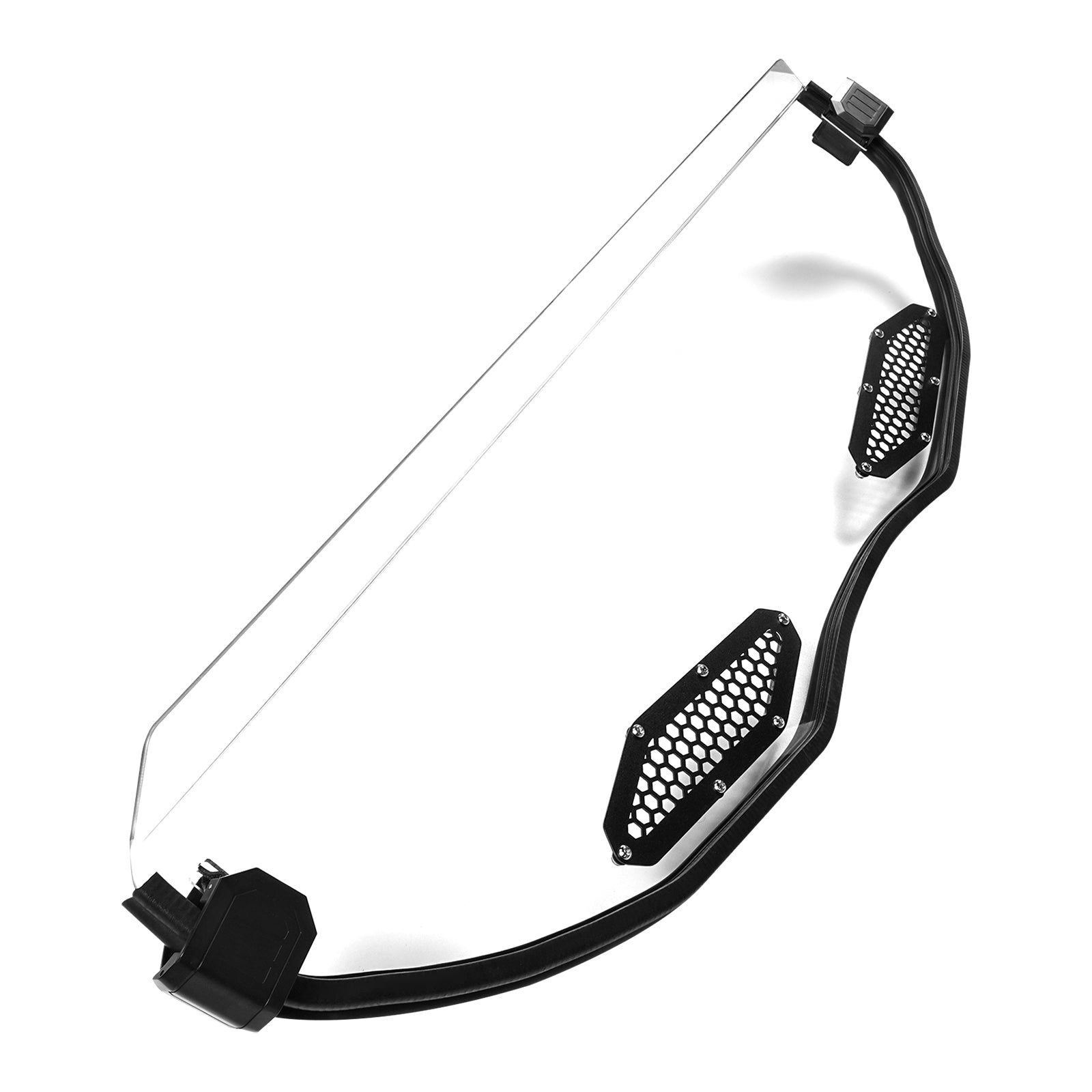 UTV Front Half Clear Thick Windshield Window For Can-Am Maverick X3 2017-2024