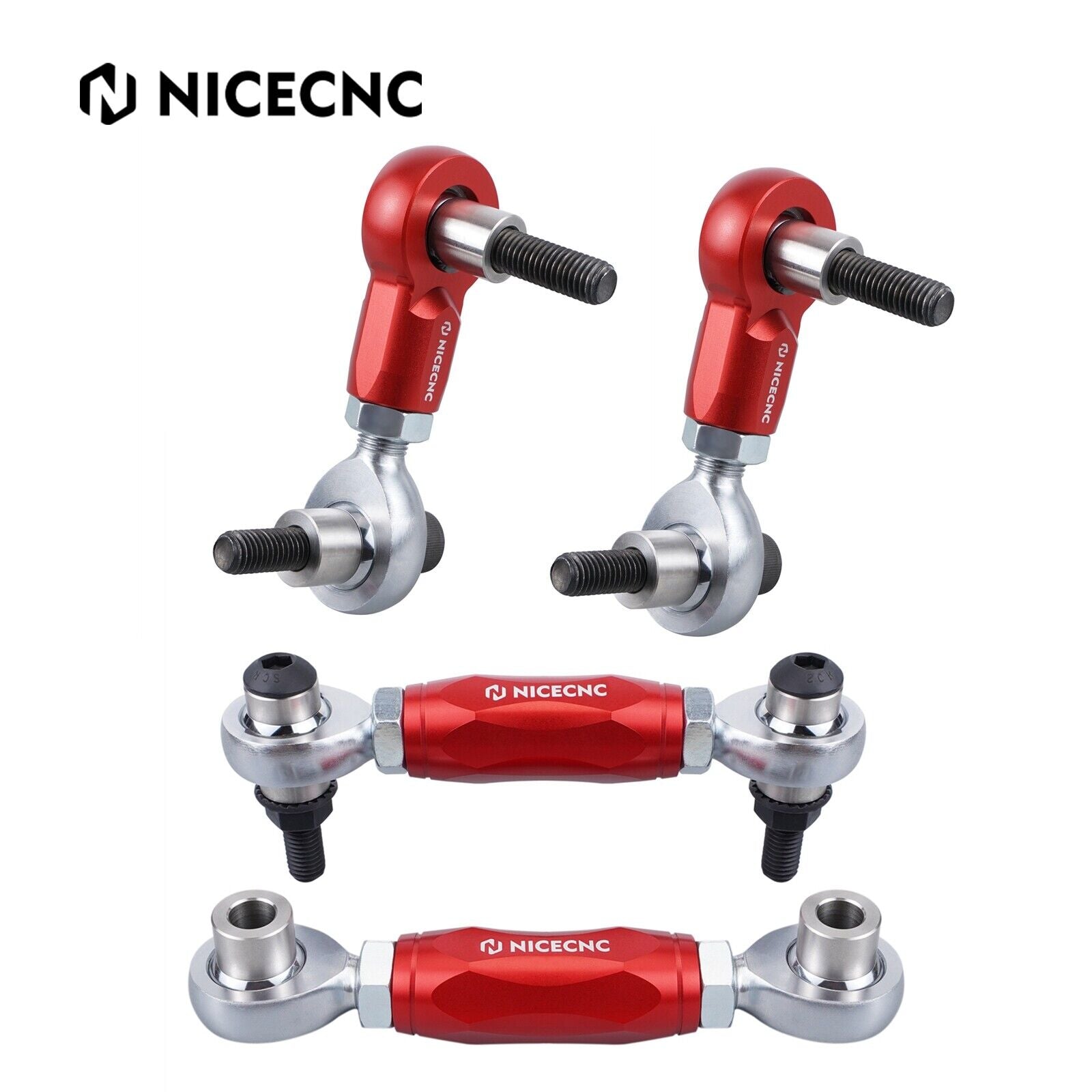 Pair UTV Rear Sway Bar Stabilizer Links Kit For Can-Am X3 2017-2023