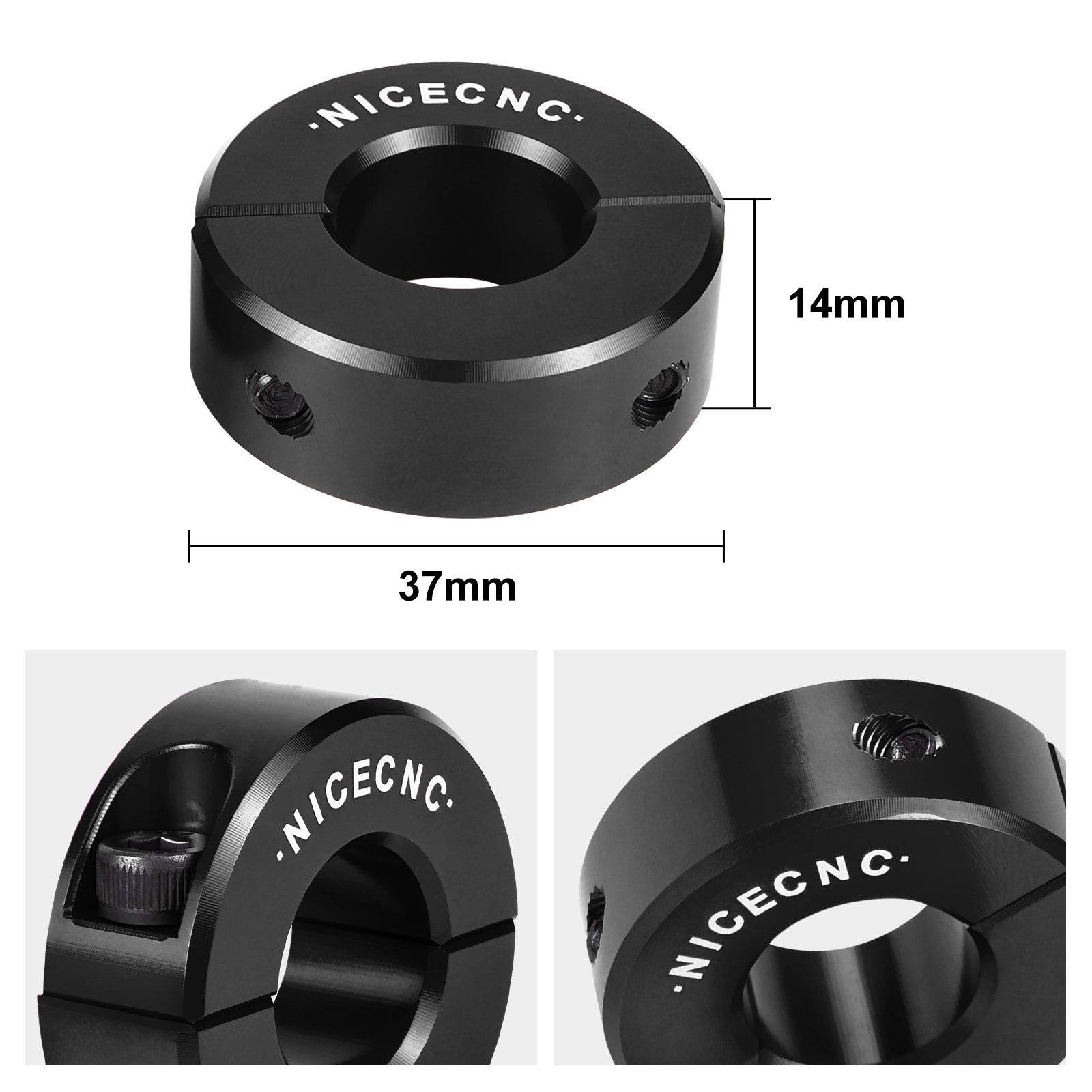 UTV Front Sway Bar Locking Clamping Collars For Can-Am Maverick X3