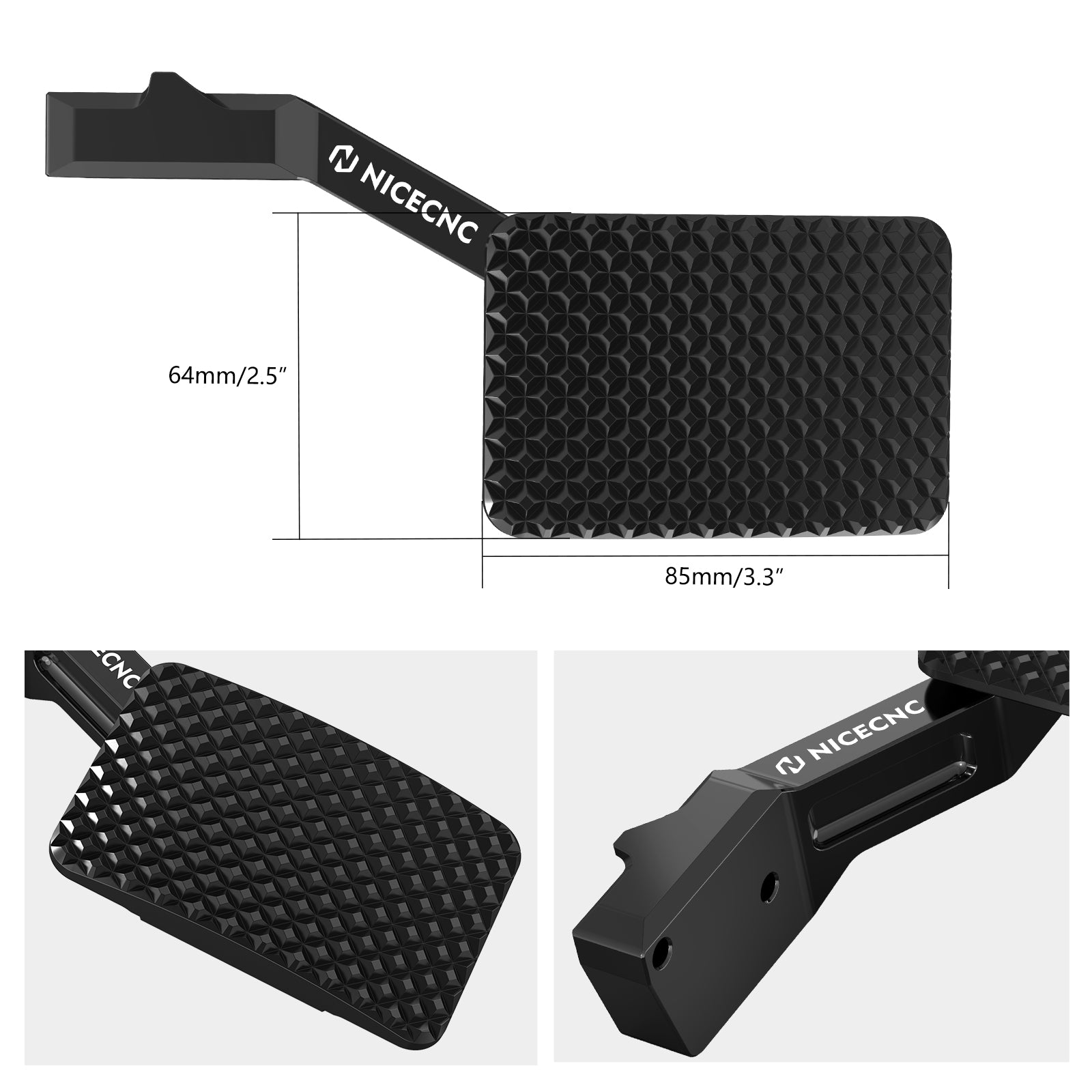 UTV Gas Throttle Pedal Extender Extension For Can-Am Maverick X3