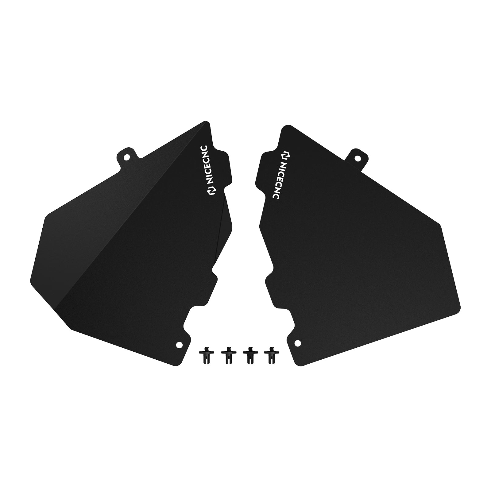 Pair UTV Glove Box Enclosure Panels Protection Covers Kit For Can-Am Maverick X3