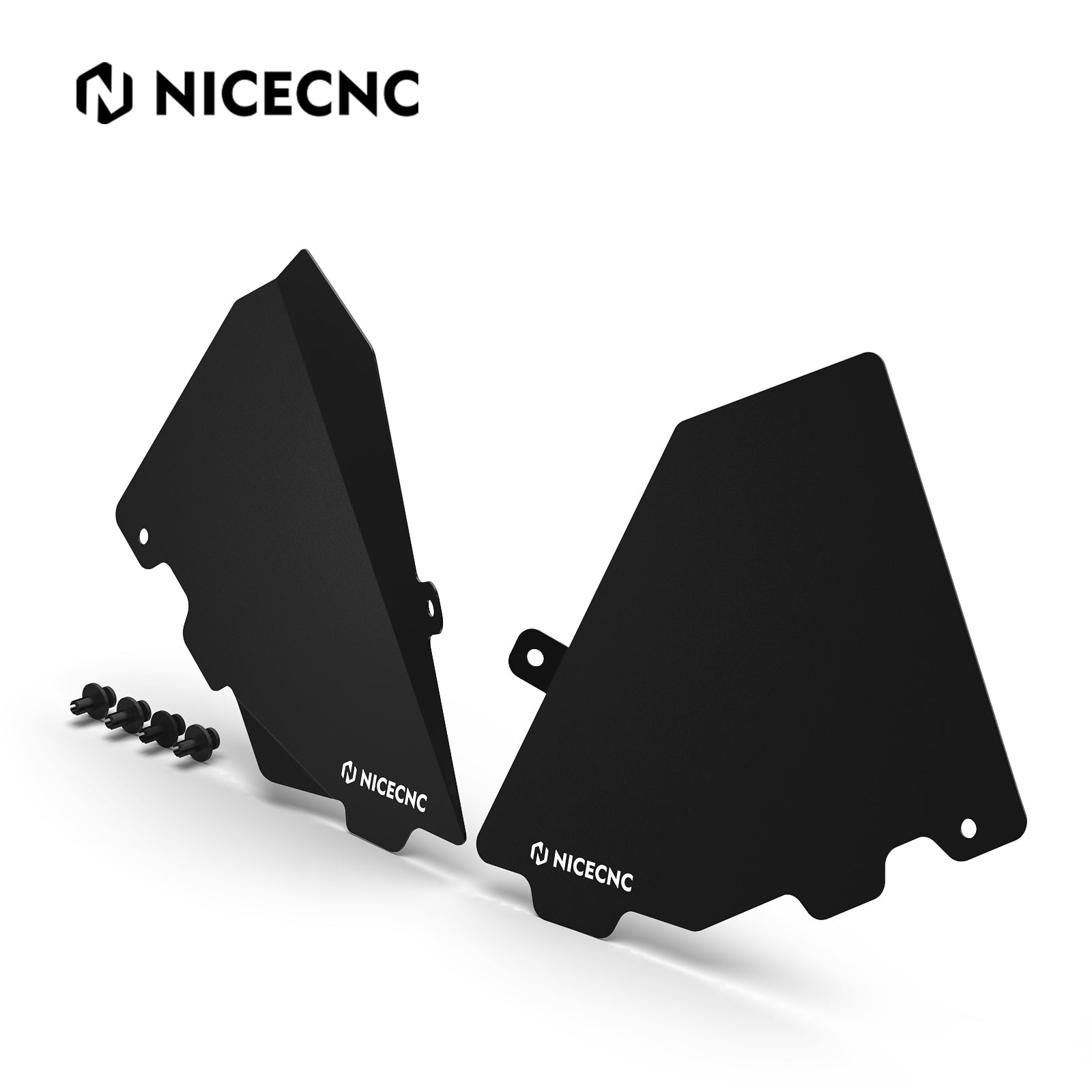 Pair UTV Glove Box Enclosure Panels Protection Covers Kit For Can-Am Maverick X3