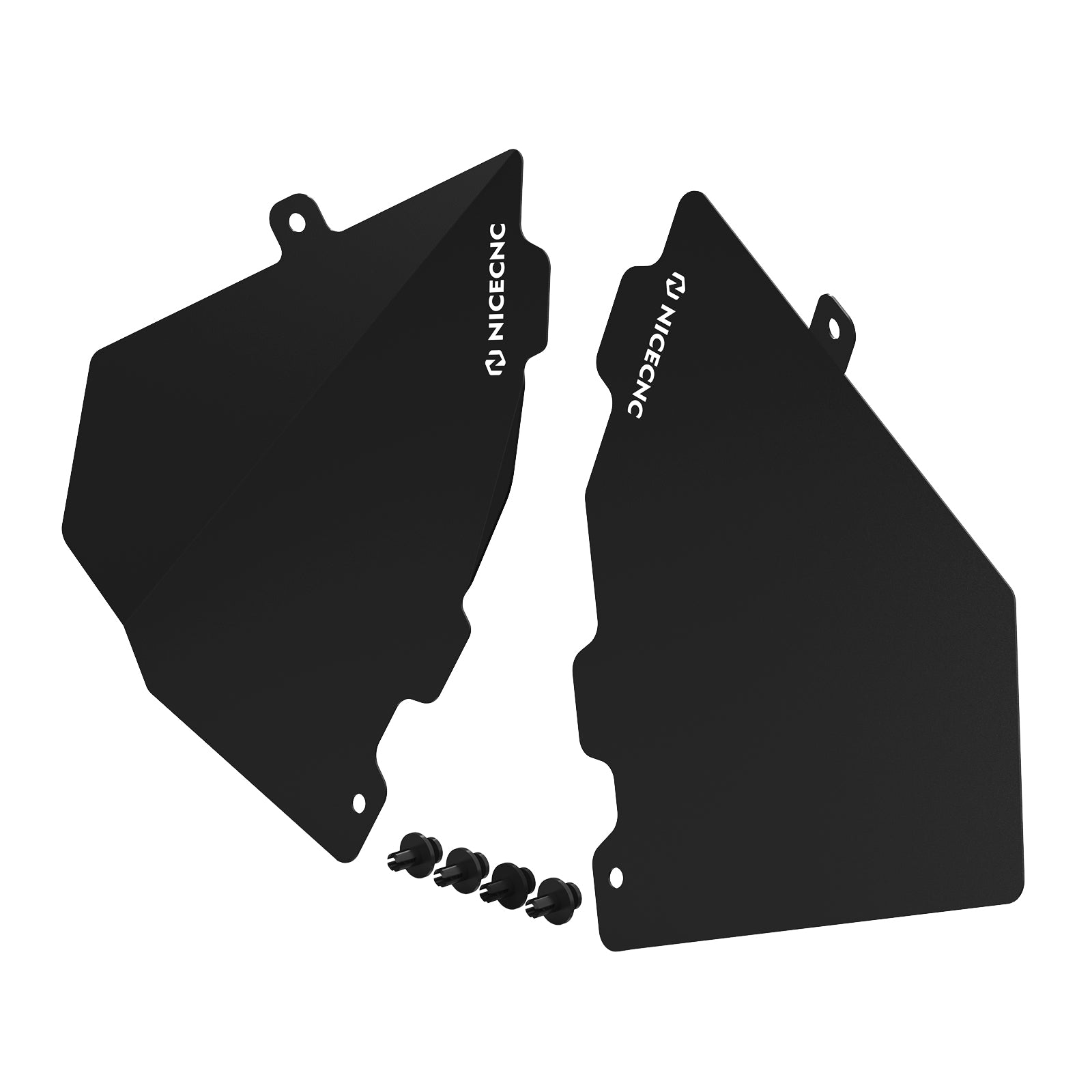 Pair UTV Glove Box Enclosure Panels Protection Covers Kit For Can-Am Maverick X3