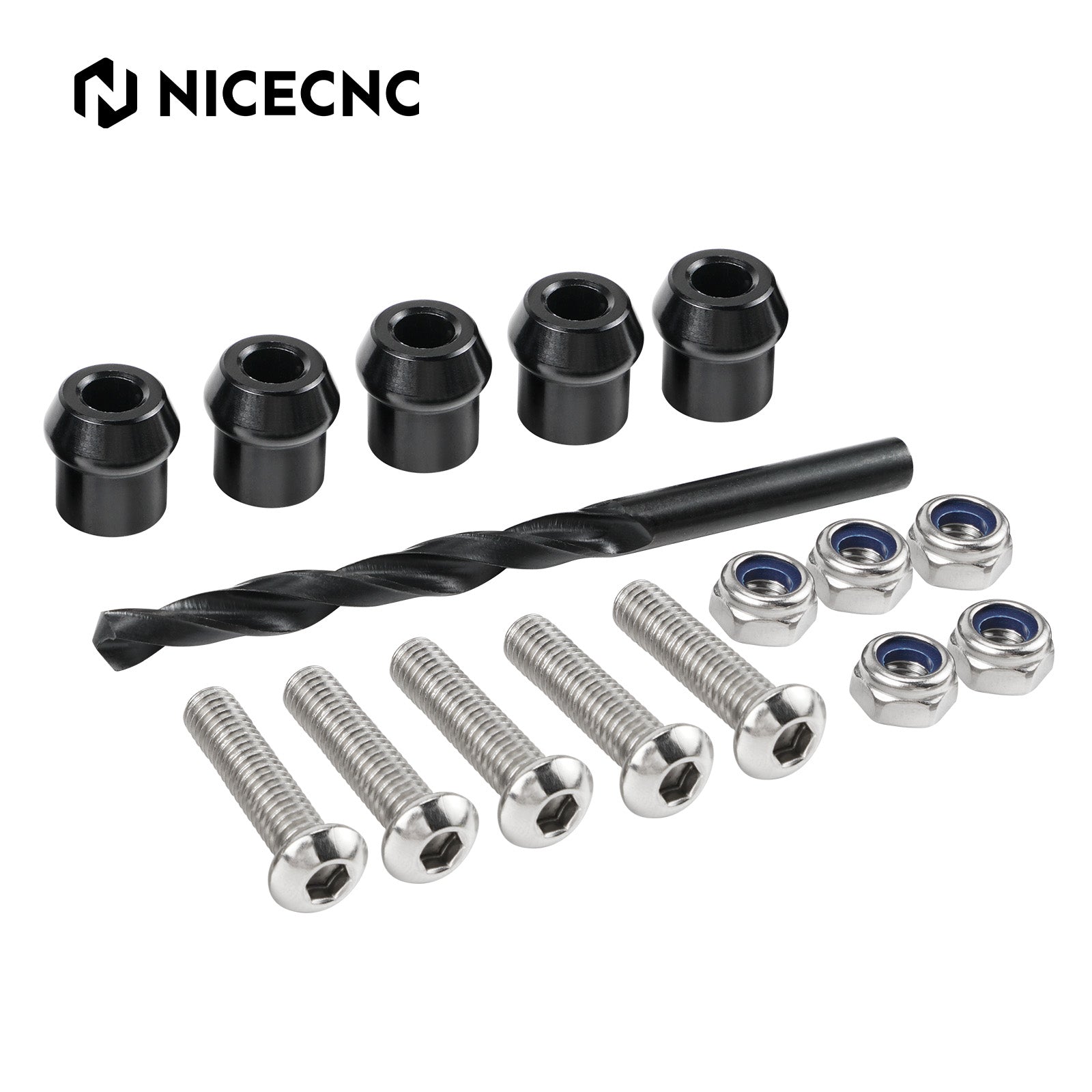 Front Facia Scoop Cover Repair Kit Hood Pins & Bolts For Can-Am Maverick X3