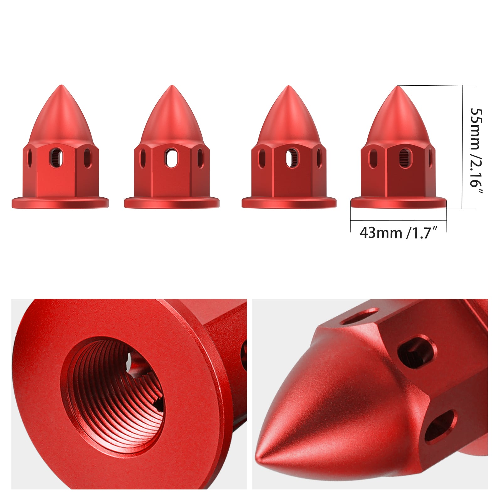 UTV M20 Wheel Hub Cap Castle Nuts Kit For Can-Am X3 Maverick Trail Traxter