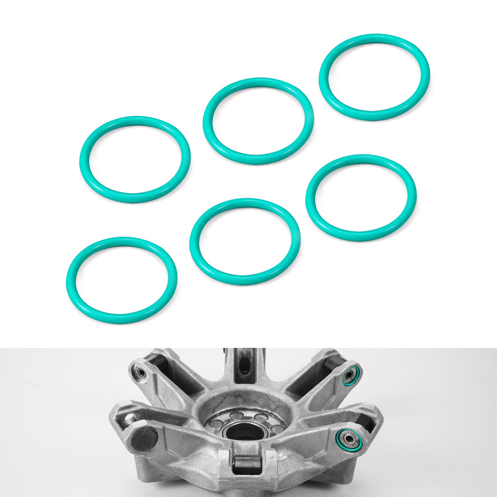 6PCS UTV Primary Drive Clutch Damper Transmission O-Rings Kit For Can Am X3