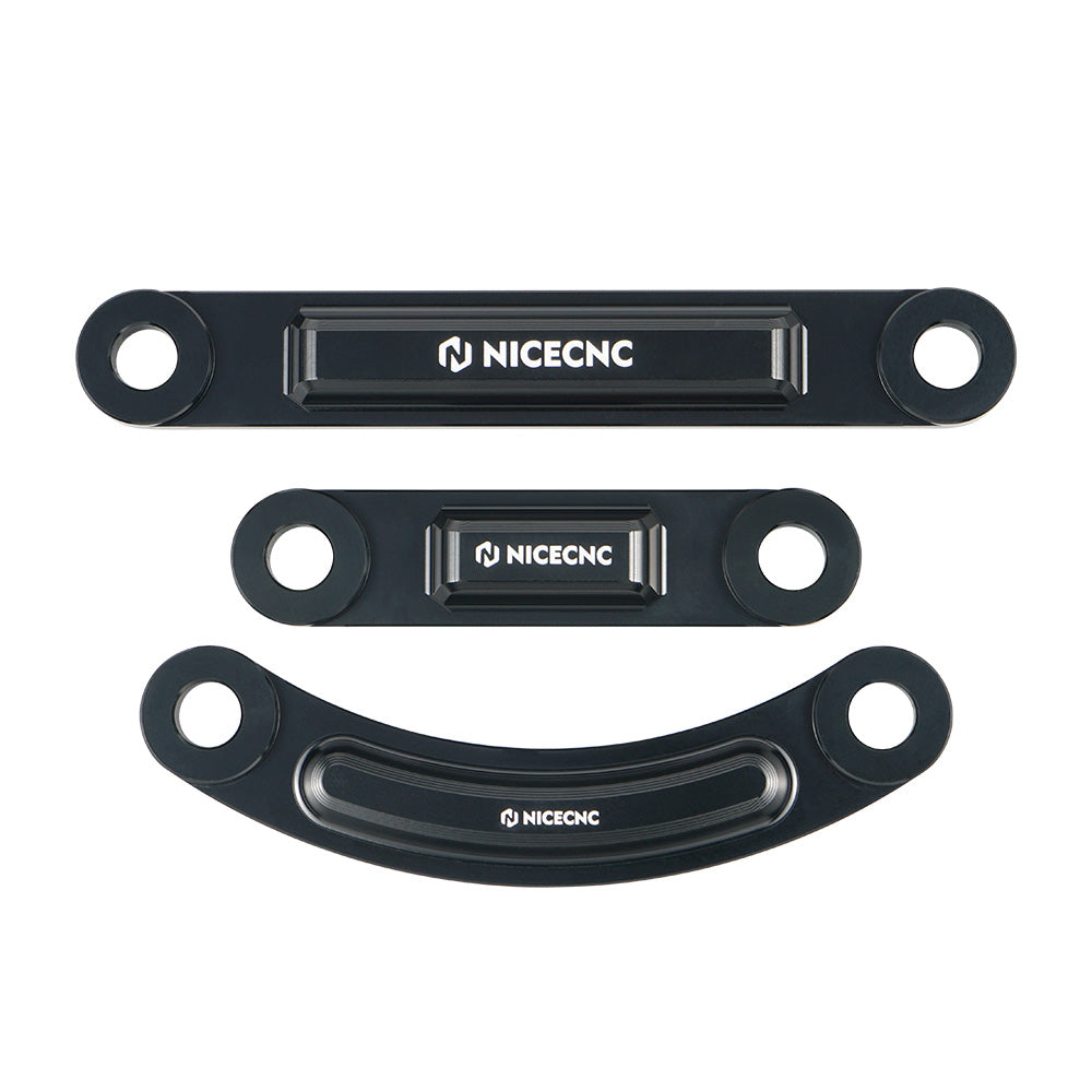 UTV Thickened Radius Rod Dog Bones Race Plates Kit For Can-Am X3