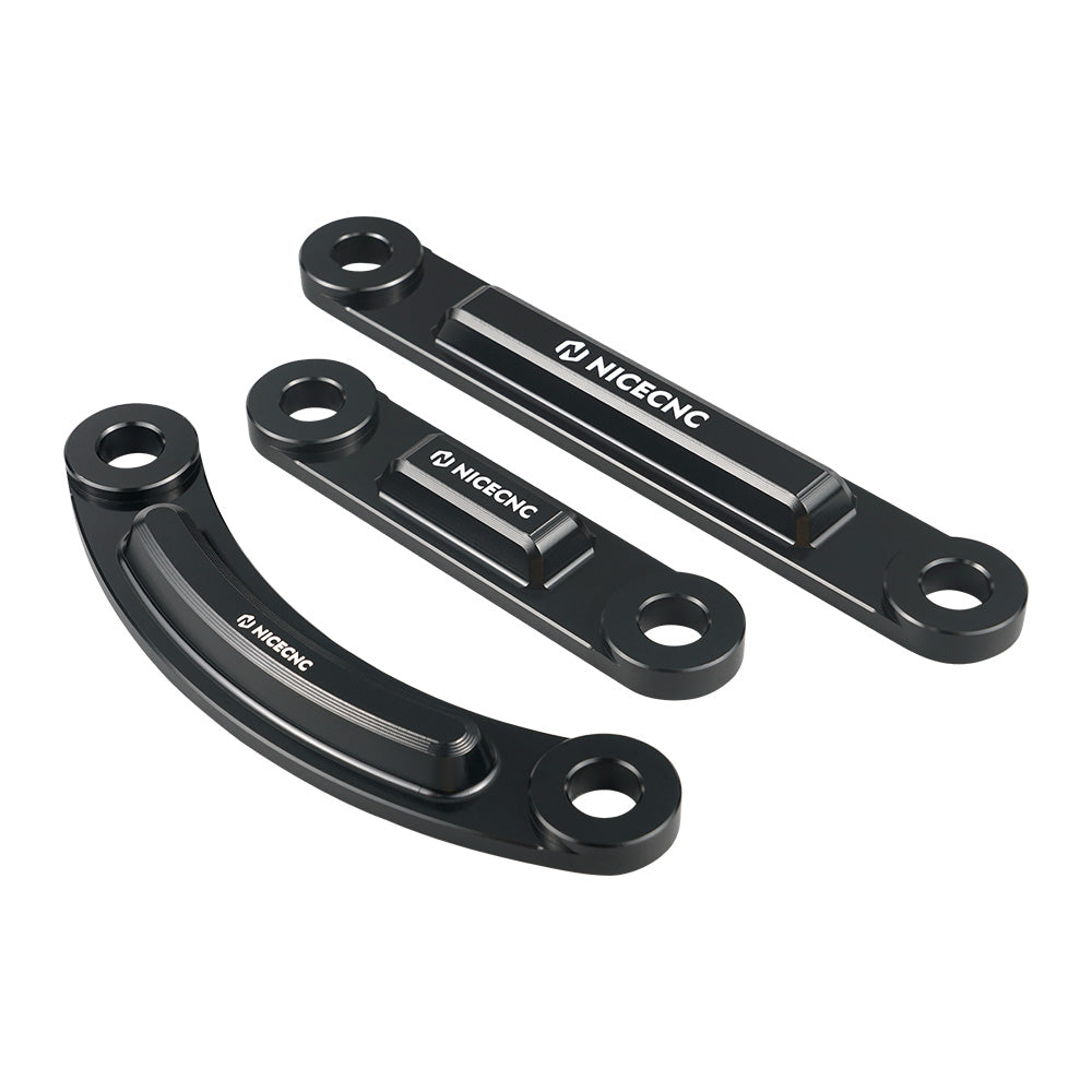 UTV Thickened Radius Rod Dog Bones Race Plates Kit For Can-Am X3