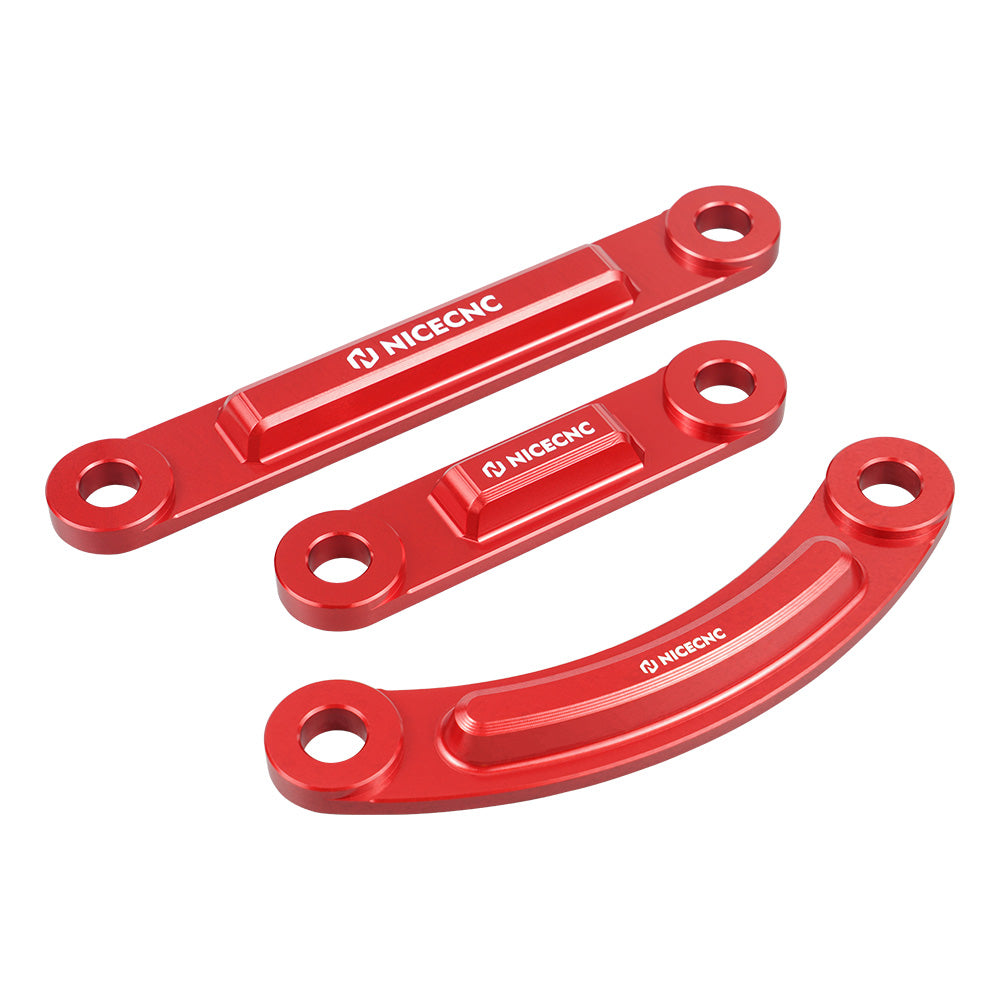 UTV Thickened Radius Rod Dog Bones Race Plates Kit For Can-Am X3