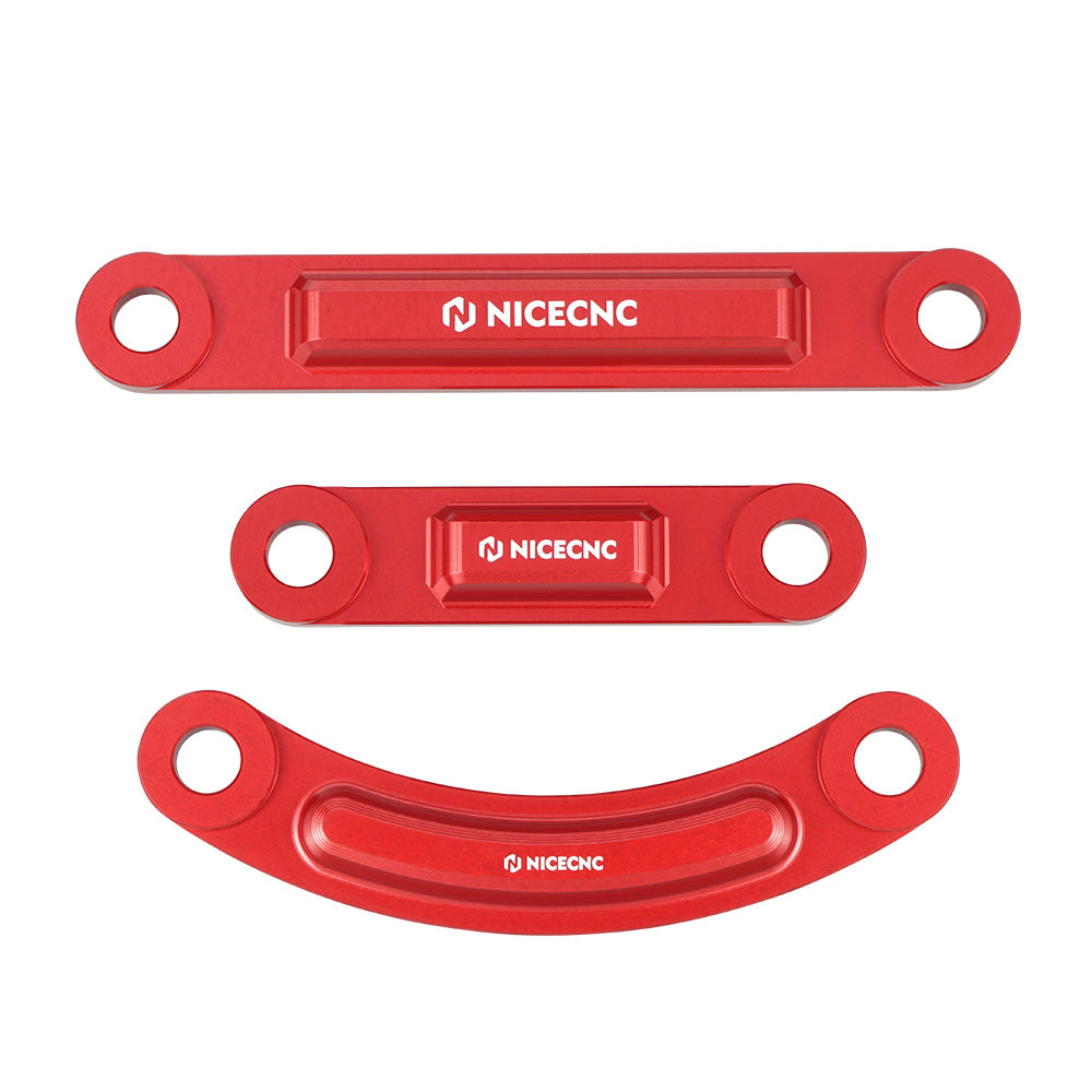 UTV Thickened Radius Rod Dog Bones Race Plates Kit For Can-Am X3