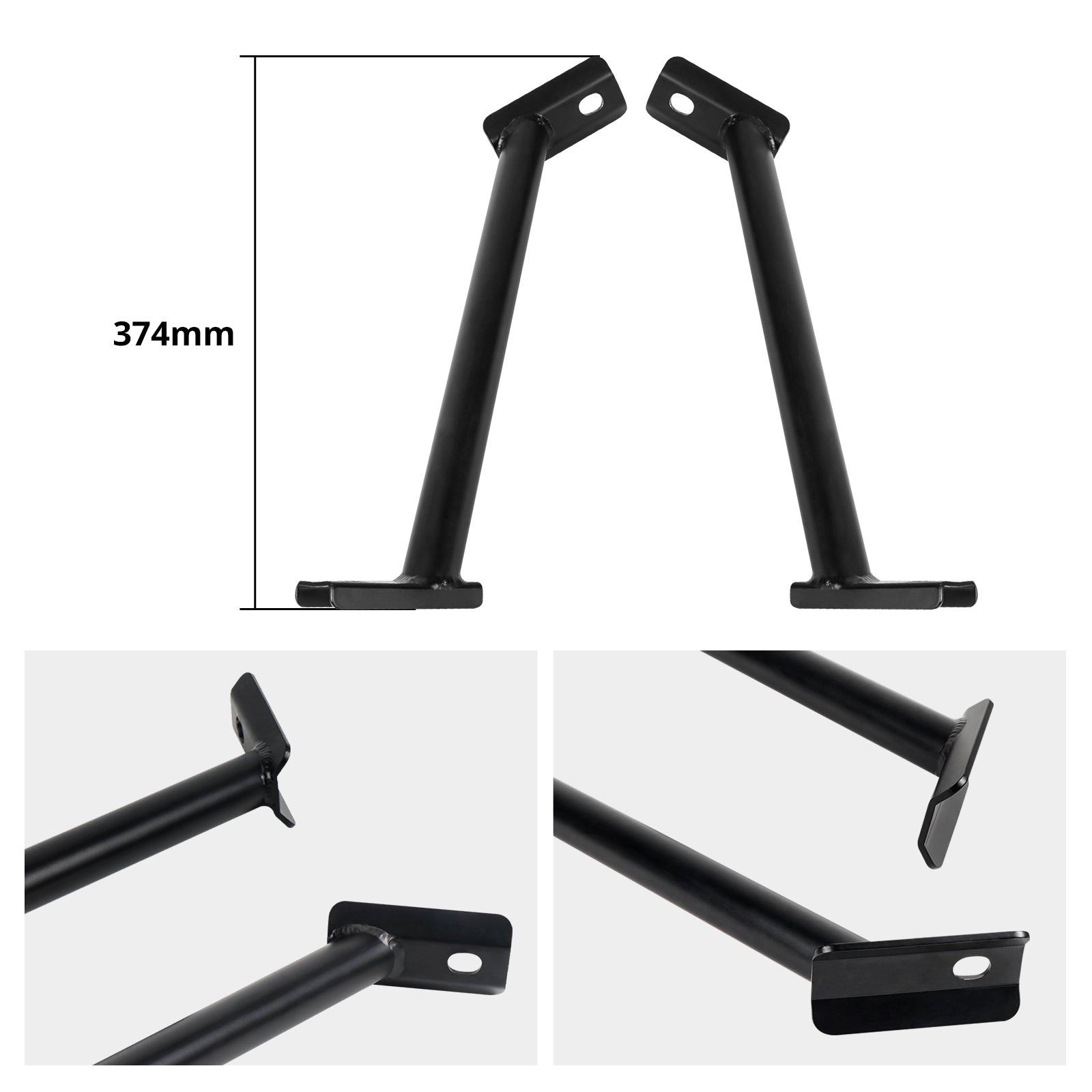 UTV Rear Luggage Rack Bed Support Kit For Can-Am Maverick X3 2018-2023