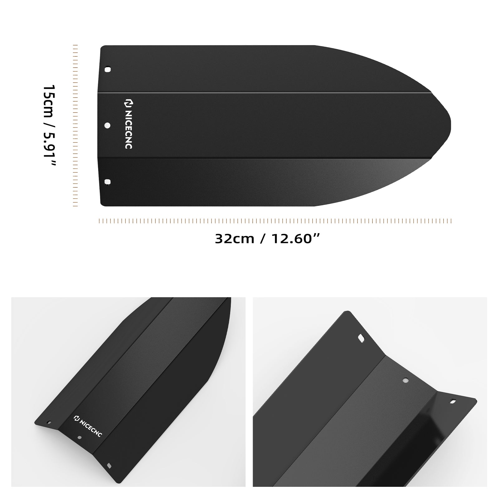 UTV Rear Shock Guards Covers Absorber Protector For Can-Am X3 2017-2024