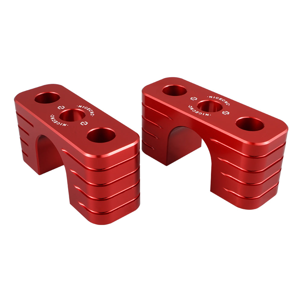 Pair UTV Rear Sway Bar Bushing Clamps Mounts Stabilizer Brackets For Can Am X3 2017-2022