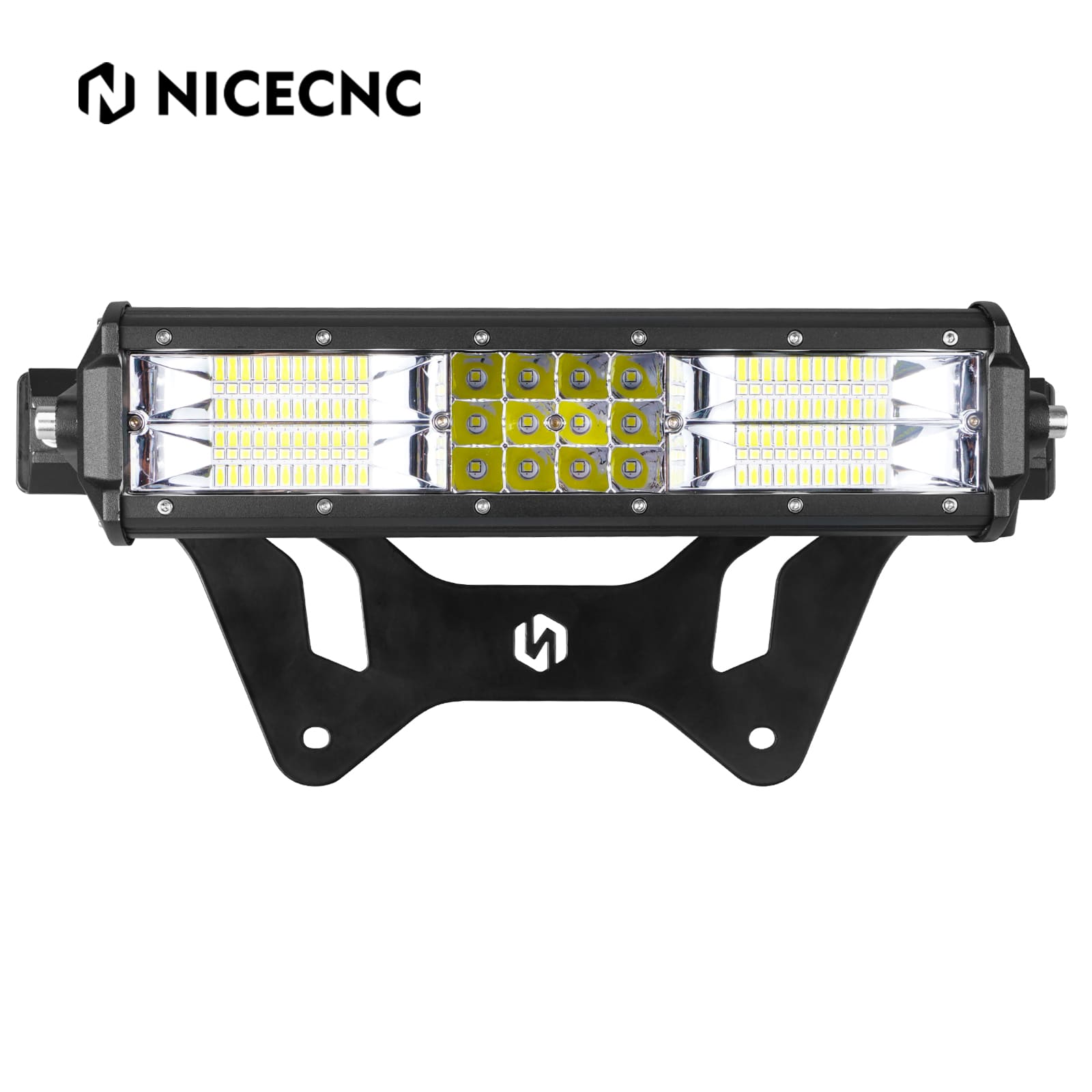 UTV 40W Shock Tower Mount LED Light Bar with Bracket For Can Am X3 17-23