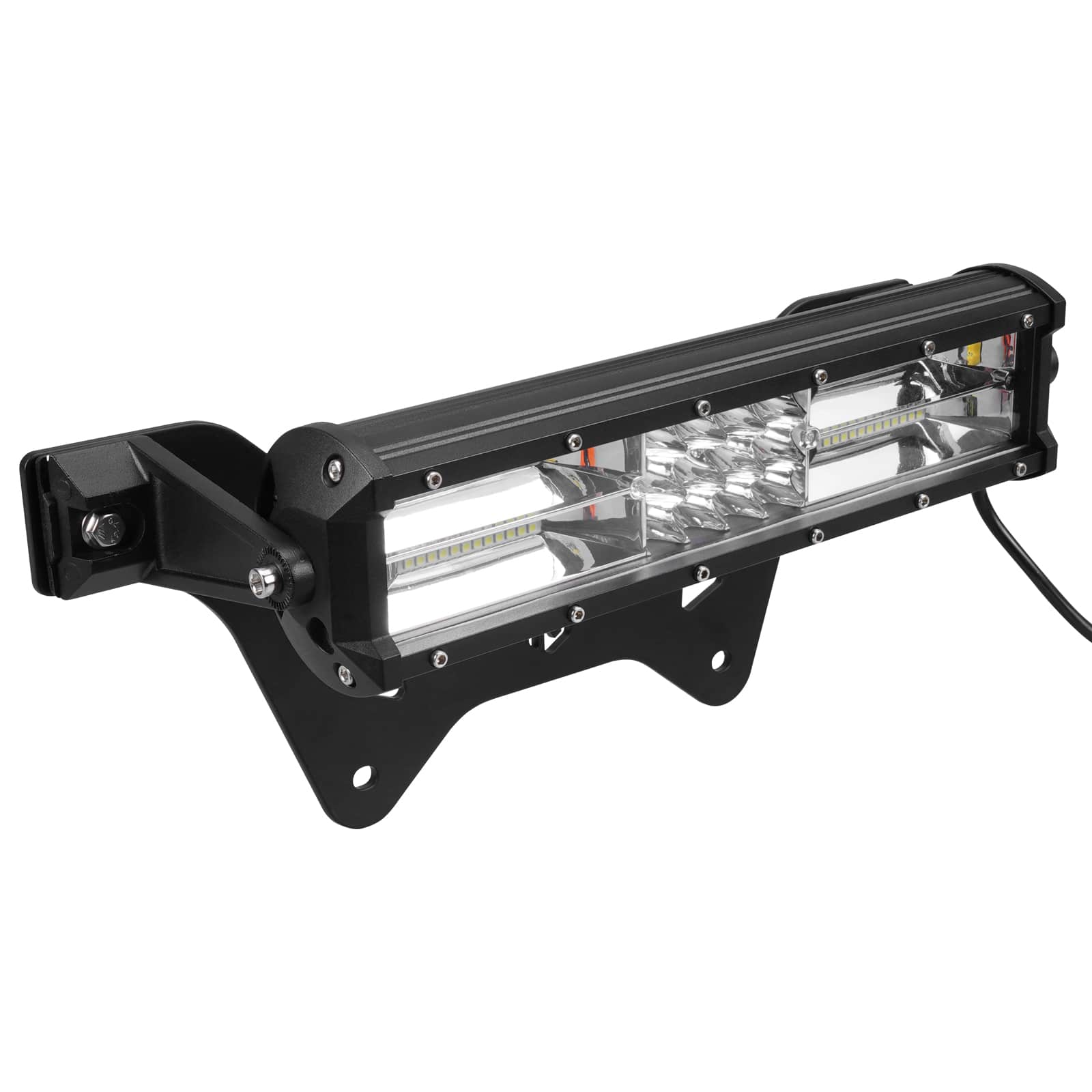 UTV 40W Shock Tower Mount LED Light Bar with Bracket For Can Am X3 17-23