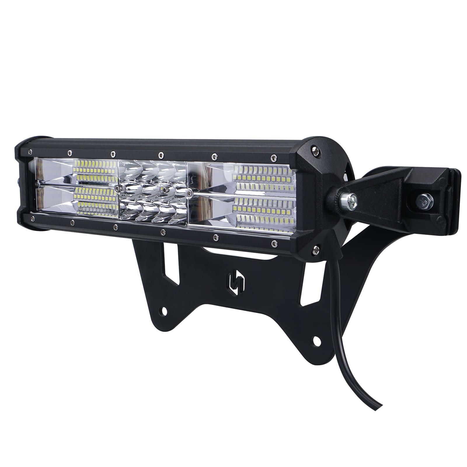 UTV 40W Shock Tower Mount LED Light Bar with Bracket For Can Am X3 17-23