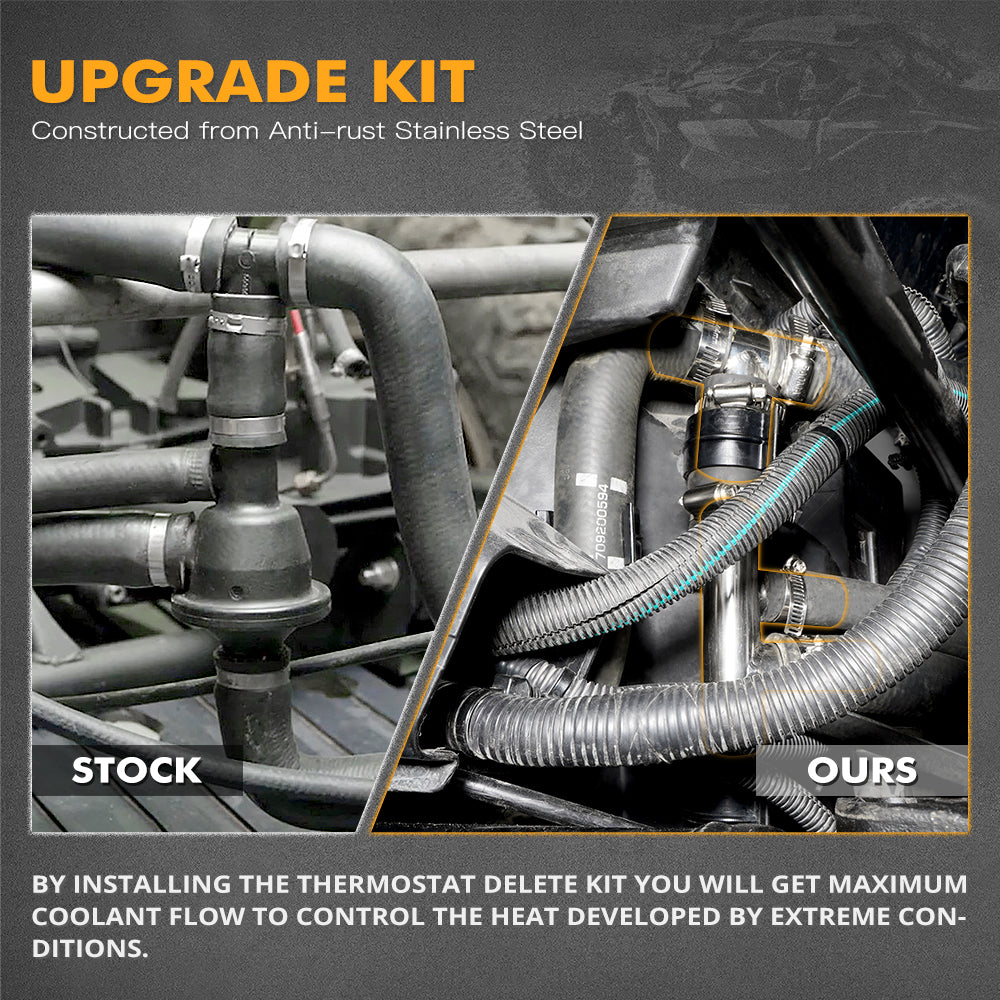 UTV Thermostat Replacement Delete Kit For Can-Am X3 Defender HD8 HD10