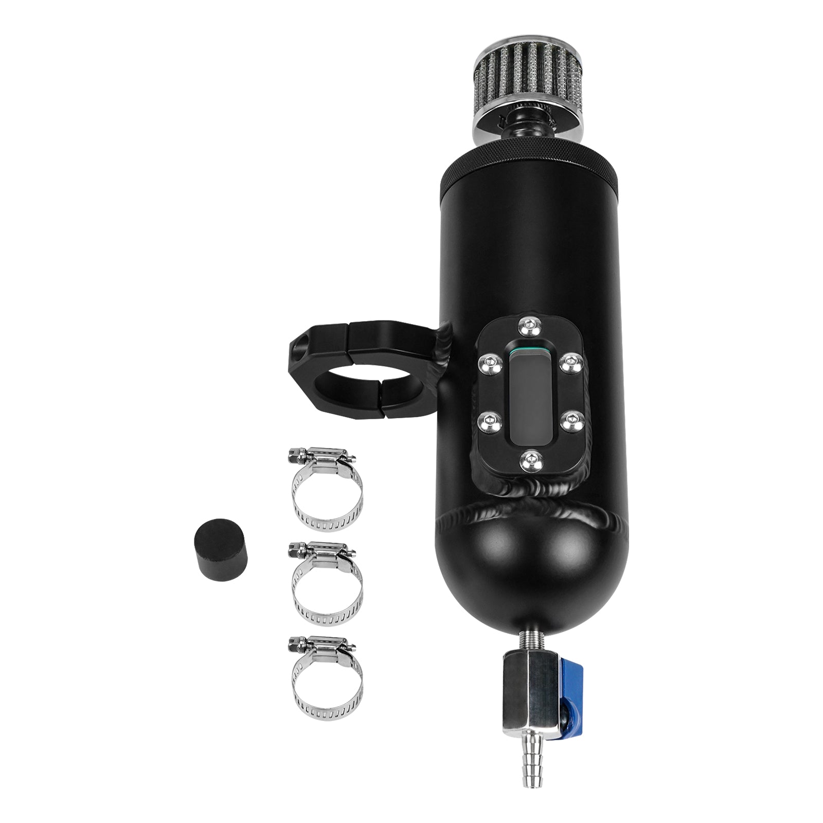 UTV Transparent Catch Can Oil Tank w/Internal Baffle For Can-Am Maverick X3 Turbo