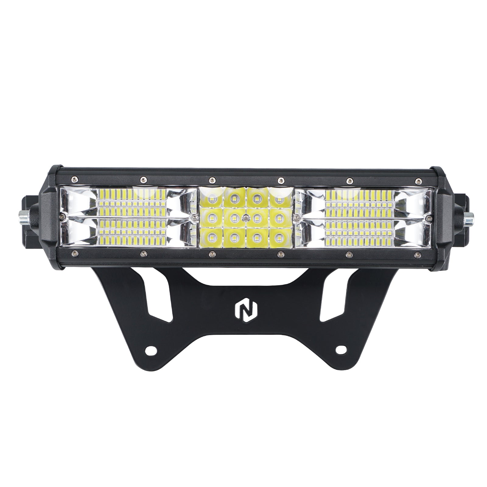 UTV 40W Shock Tower Mount LED Light Bar w/Bracket For Can-Am X3 2017-2023