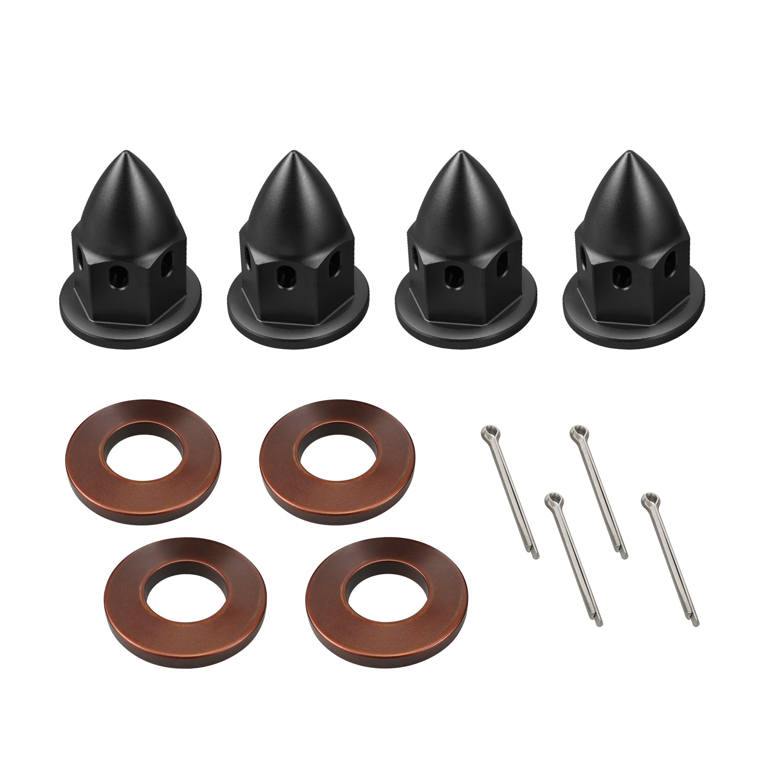 UTV M20 Front Rear Wheel Hub Castle Nuts Kit For Can-Am X3 Defender HD10 Commander 1000