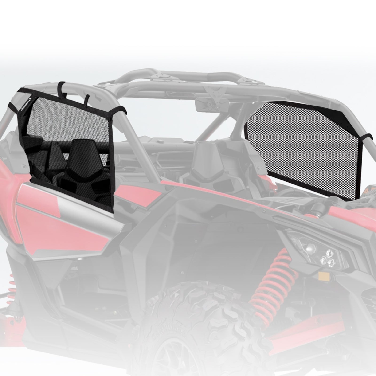 UTV Side Window Shade Shield Nets Sunshade Mesh For Can-Am X3