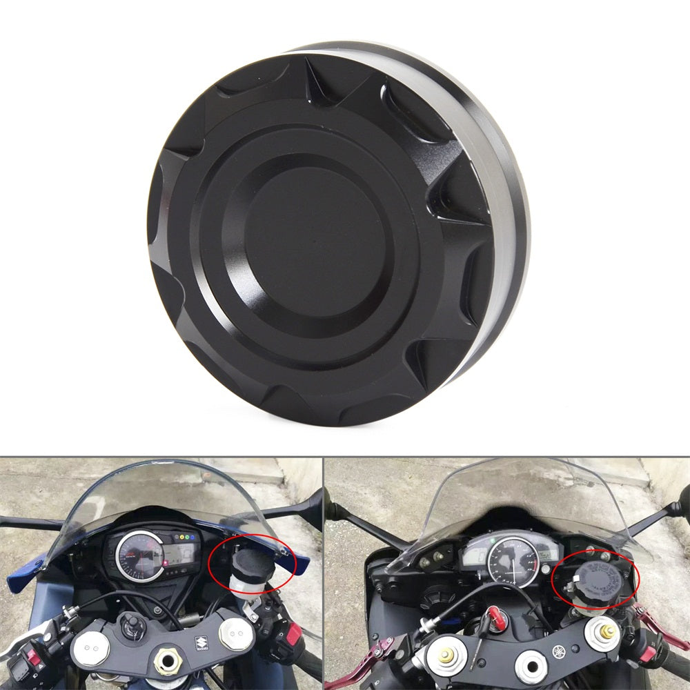 Front Brake Reservoir Cover Cap For HONDA CBR1000RR BMW S1000RR SUZUKI GSXR750/600