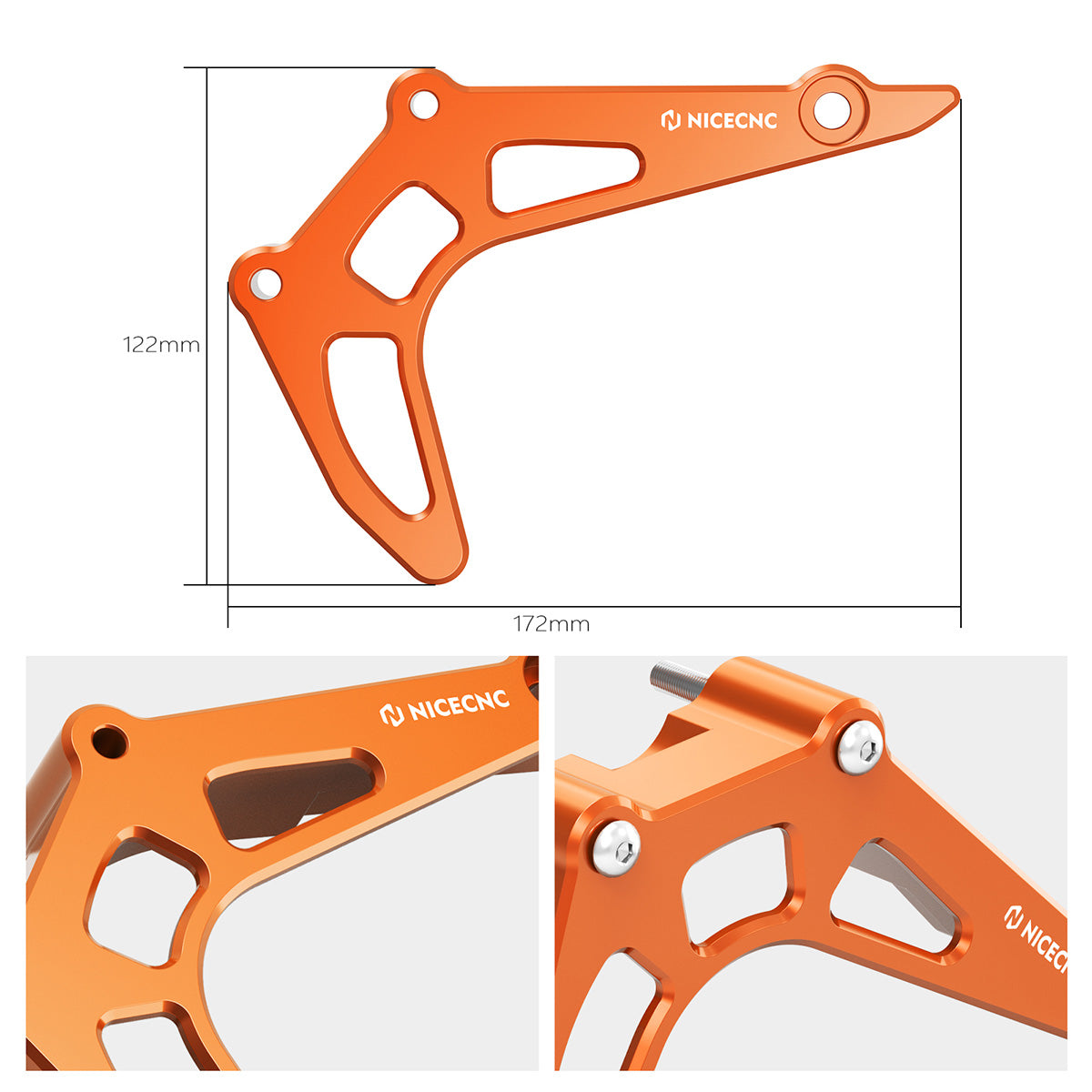 Sprocket Cover Case Saver Chain Guard For Gas Gas 700 SM ES 2022