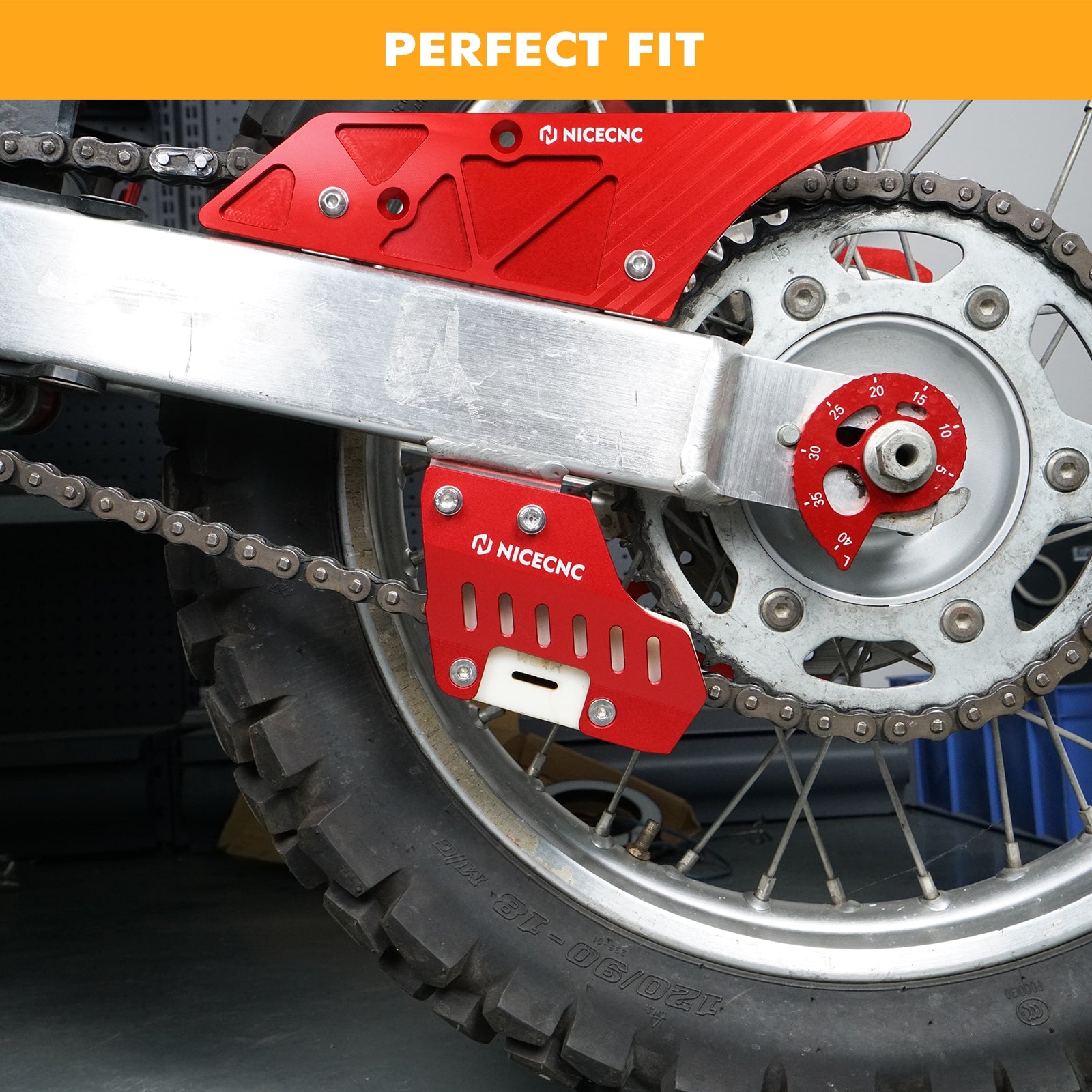 Chain Guide Strengthener Protector Guard For Honda XR650L 1993-2024