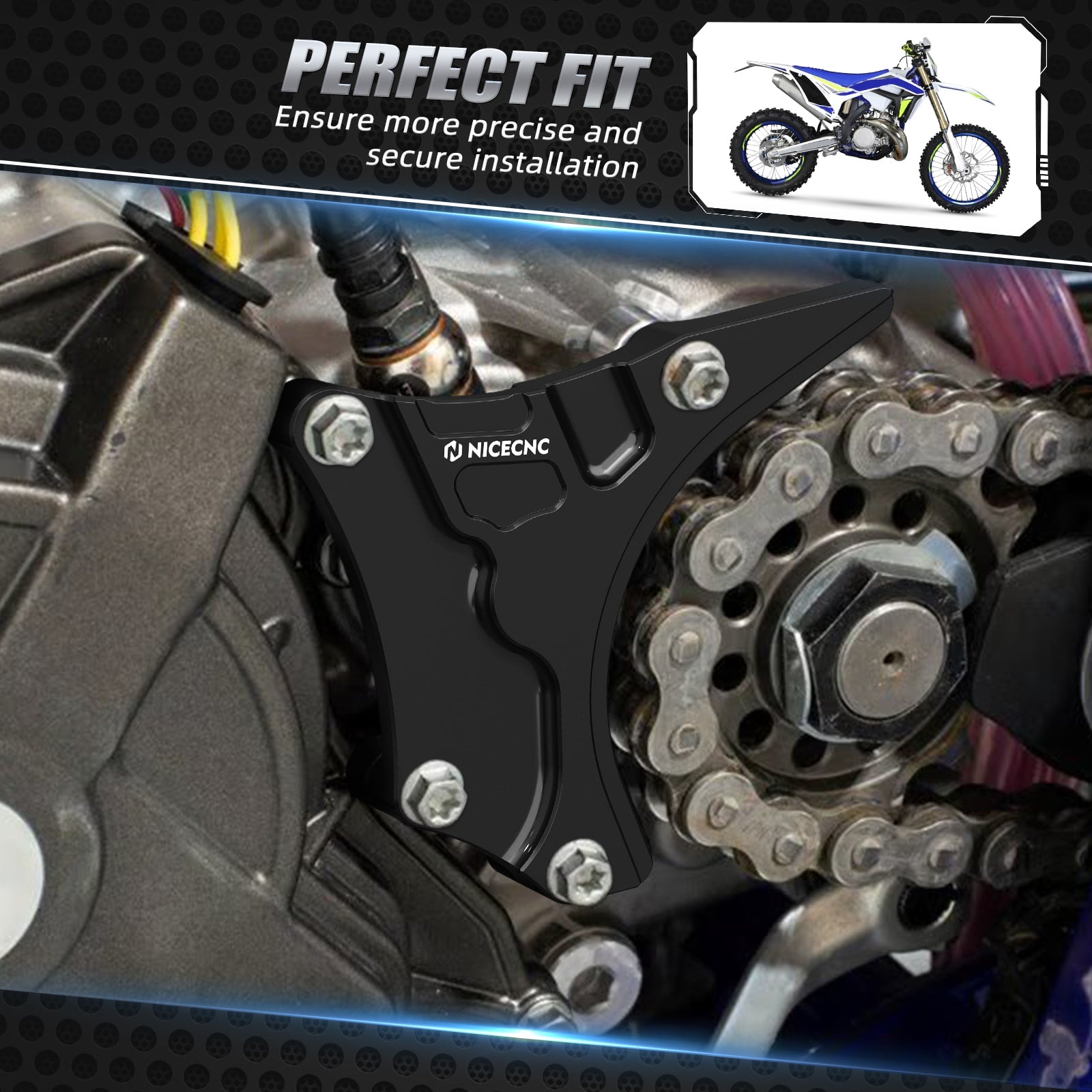 Clutch Slave Cylinder Cover Guard Protector For Sherco 250/300 SC/SE 2014-2024