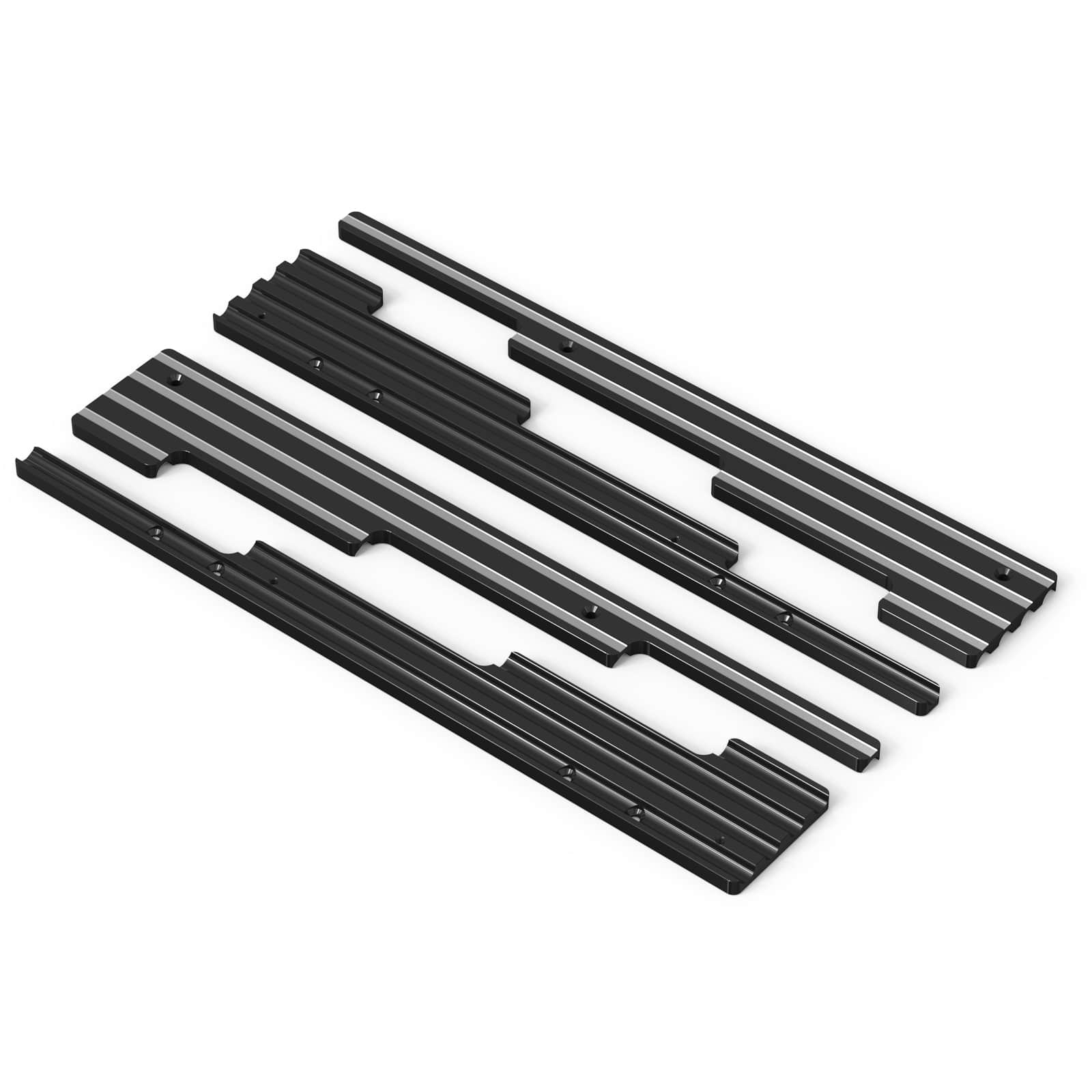 SBC CNC Billet Aluminum Retro Fin Spark Plug Wire Looms Holders Small Block Chevy
