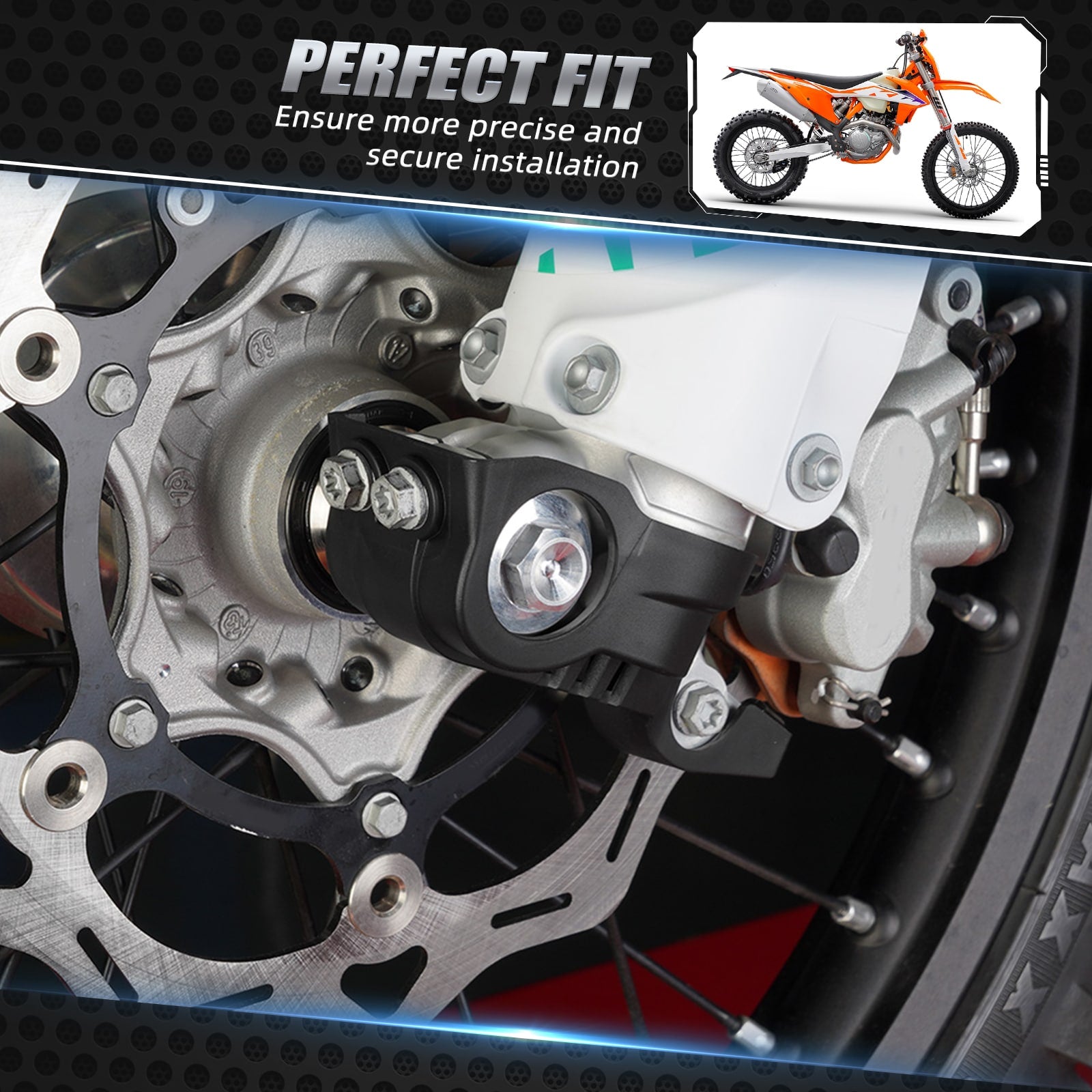 Front Leg Shoes Cover Guard for KTM 350 500 EXC-F 2016-2024