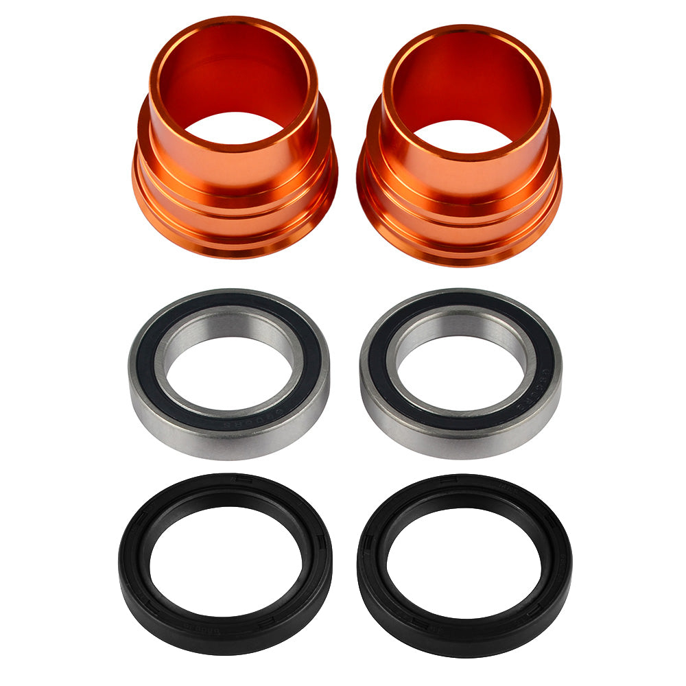 Front Wheel Spacers Bearings Seals For KTM 350 500 EXC-F 2003-2015