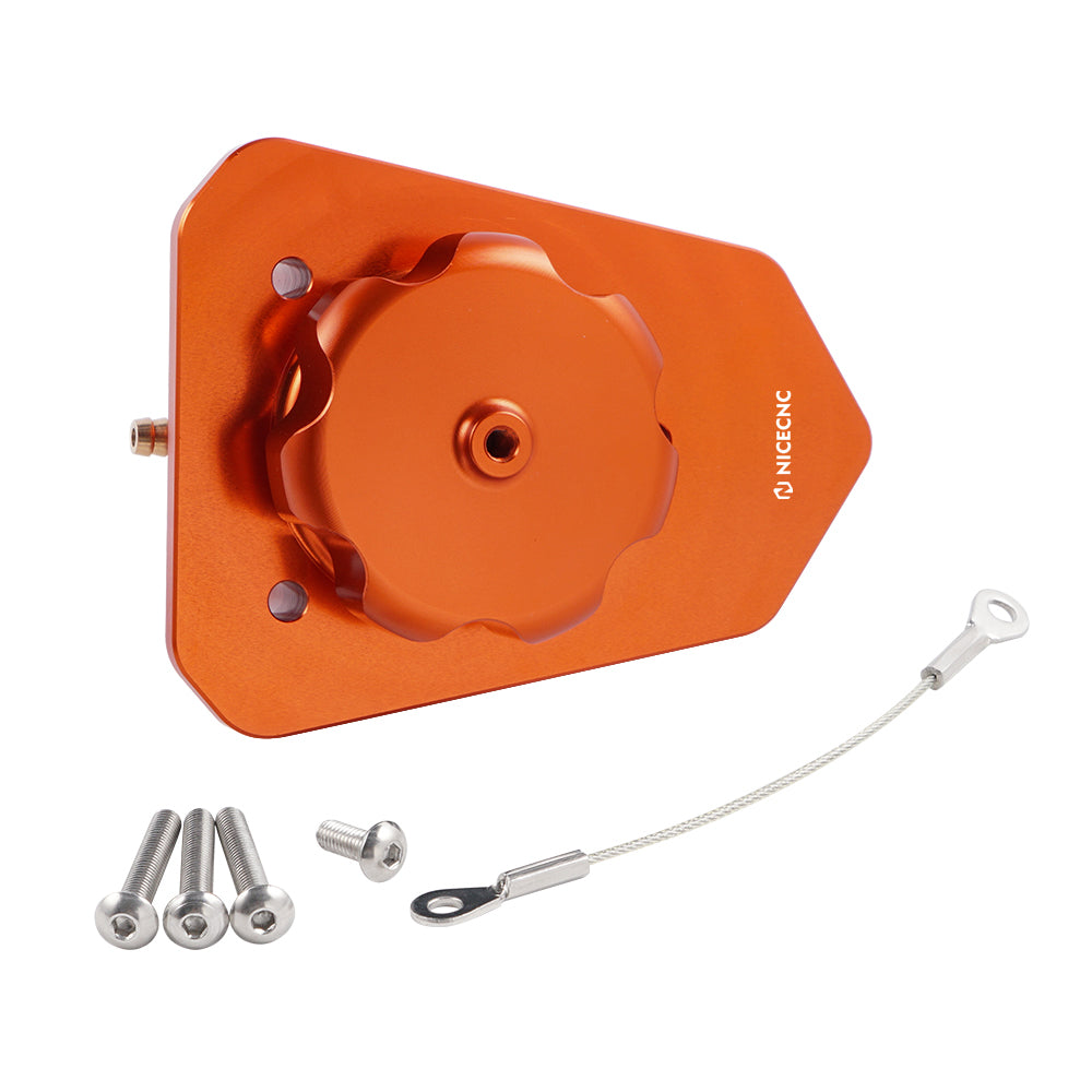 High Fuel Filler Neck Gas Tank Cap Kit For KTM 690 Enduro SMC R 2019-2024