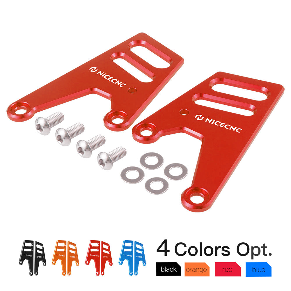 Luggage Rack Extension Plate Heel Guards For Gas Gas ES / SM 700 2022-2024