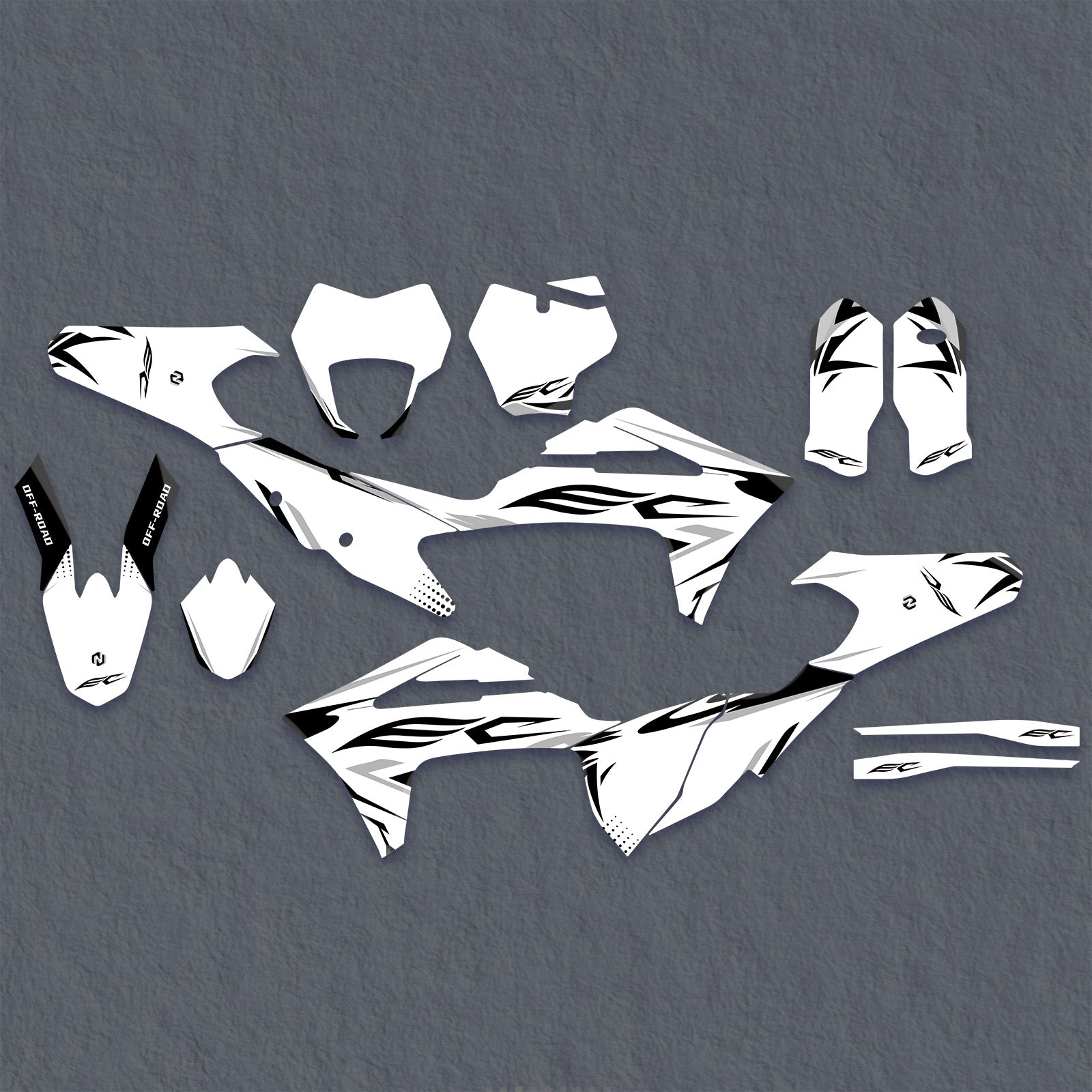 Full Graphics Decals Stickers Set For GAS GAS EC Enduro 2021-2023