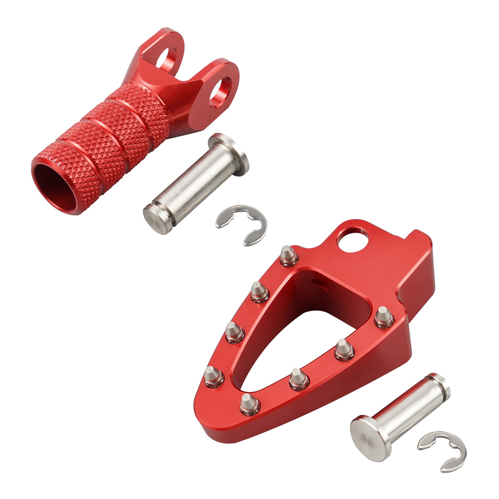 Rear Brake Pedal Tip Step Enlarged Plate For Honda XR650L 1993-2024