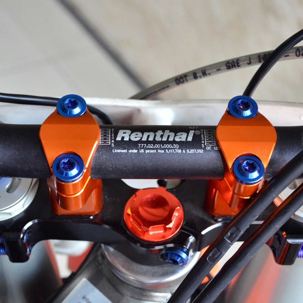 Handlebar Clamps Hold Down Bolts For KTM KTM 350 EXC F 2012-2021