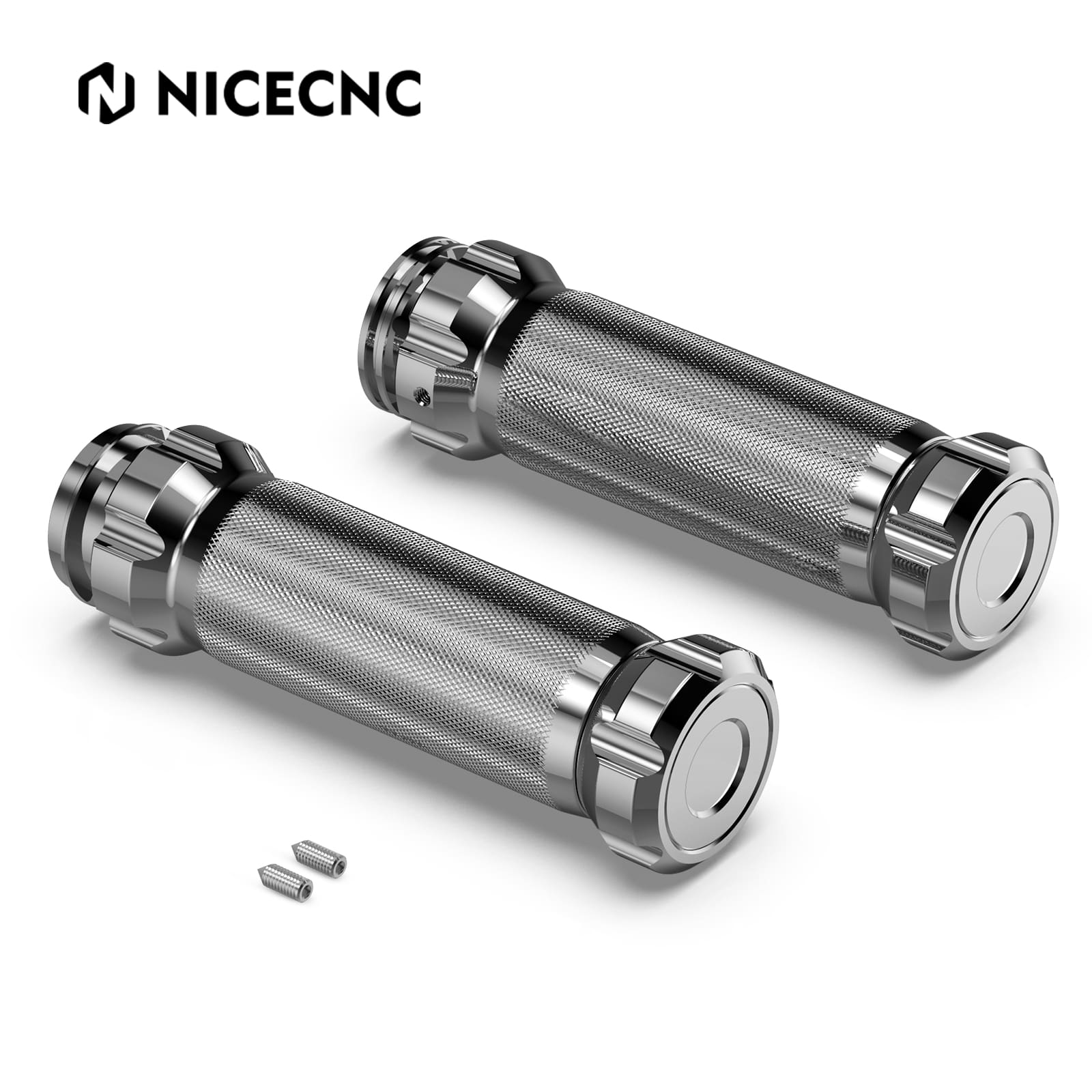 Handle Bar Grips For Harley Softail Fat Boy Street Bob 114 Low Rider ST Heritage