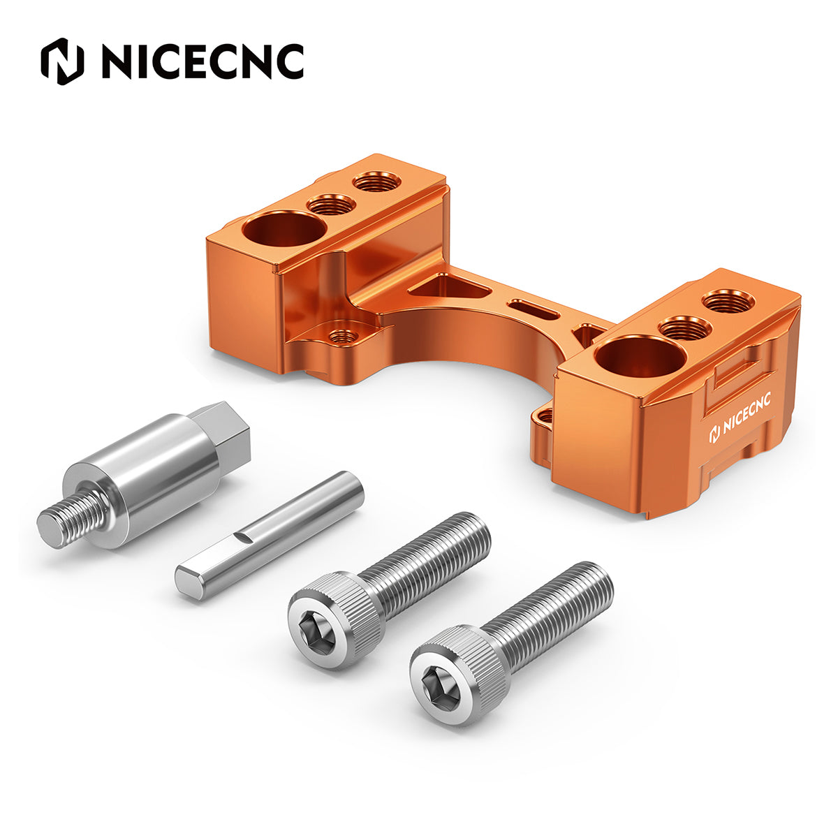 Steering Damper Bracket 1" Handlebar Risers Kit For KTM 790 890 Adventure R 2019-2024