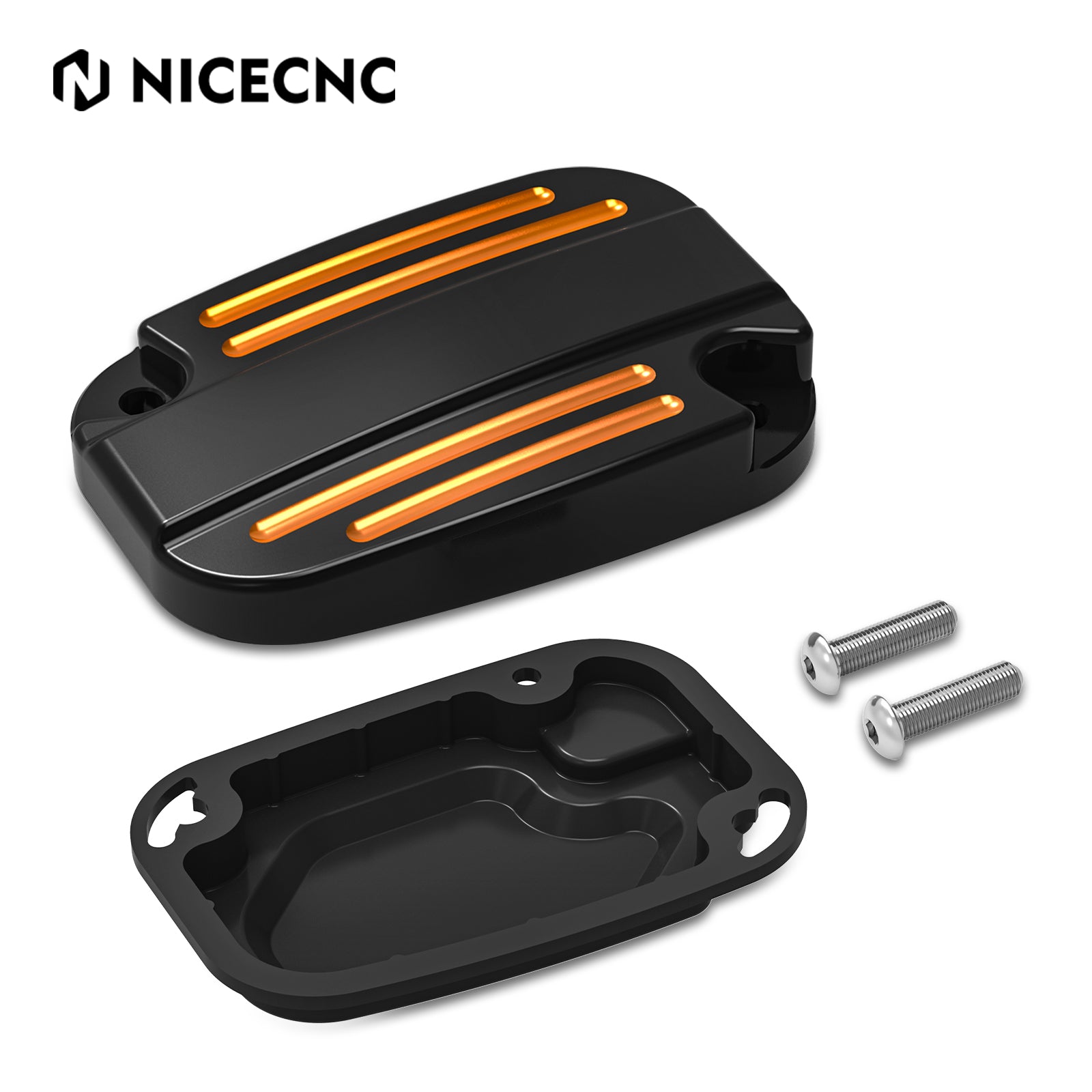 Front Clutch Brake Master Cylinder Reservoir Cover Cap For Harley Street Glide Road King