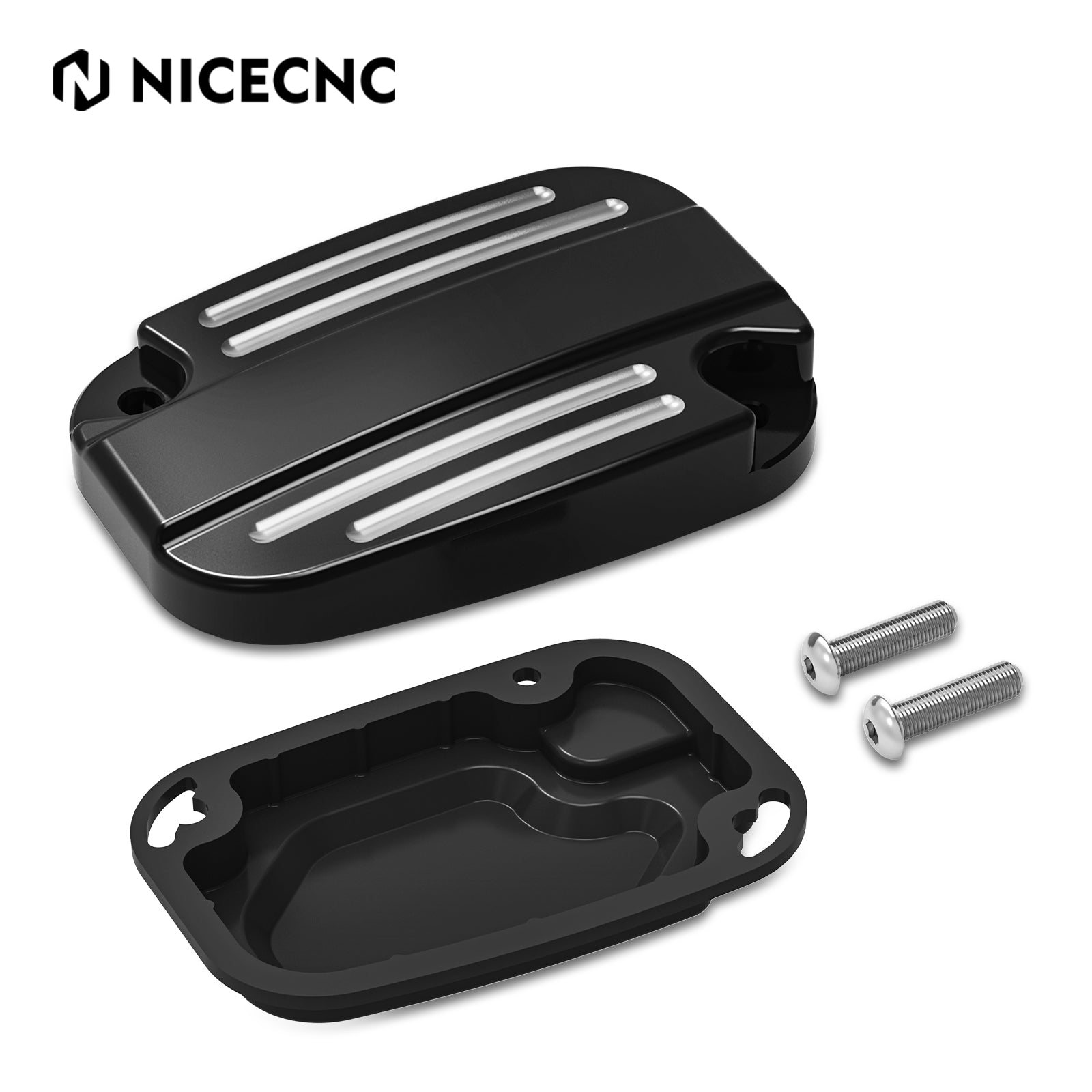 Clutch Brake Master Cylinder Reservoir Cover For Harley Road King Electra Street Glide