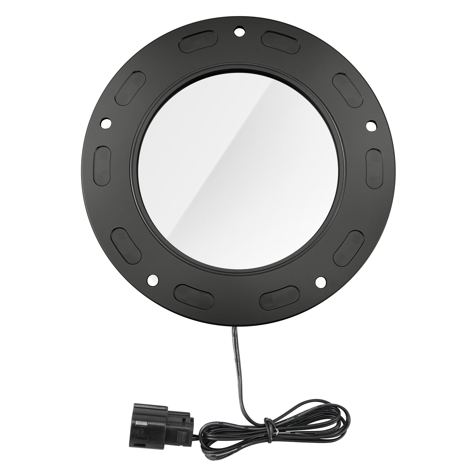 Customized Clear LED Derby Cover for Harley Touring Models LED Strip Light