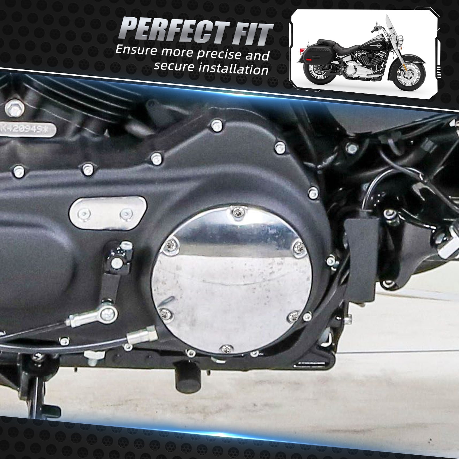 Titanium Alloy Derby Cover Screws Kit for Harley Davidson Sportster models