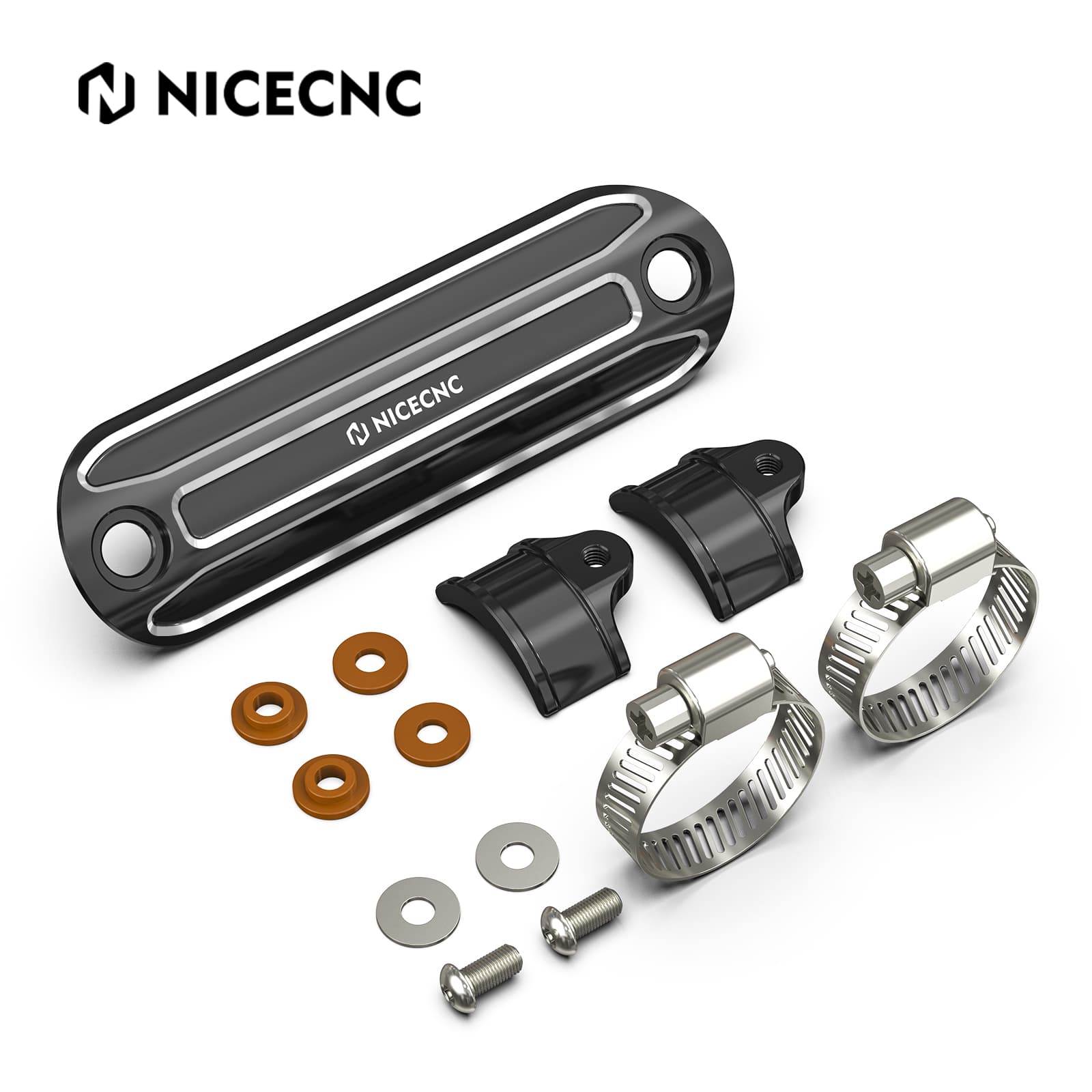 Muffler Exhaust Pipe Heat Shield Cover Heel Guard For Harley Road King Street Glide