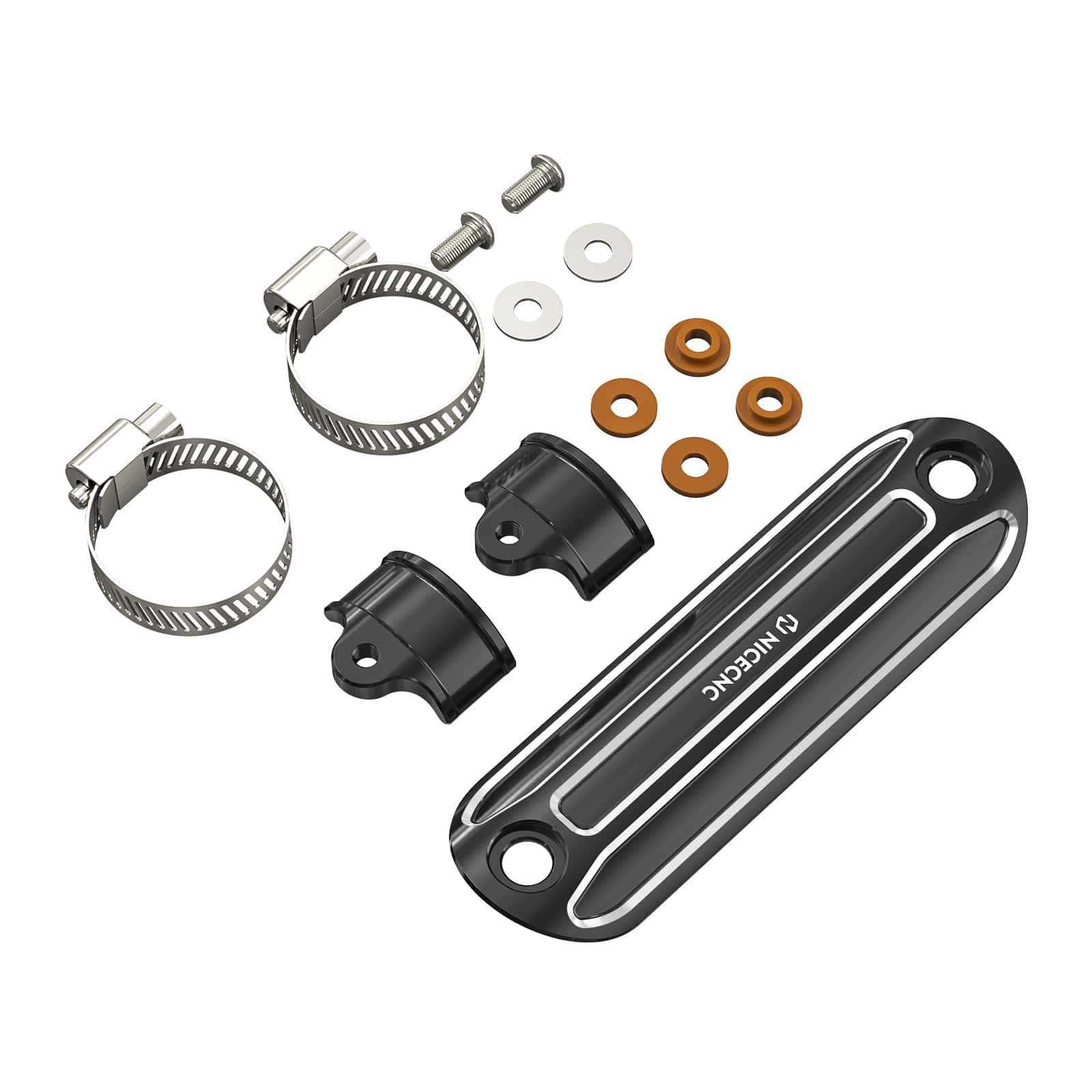 Muffler Exhaust Pipe Heat Shield Cover Heel Guard For Harley Road King Street Glide