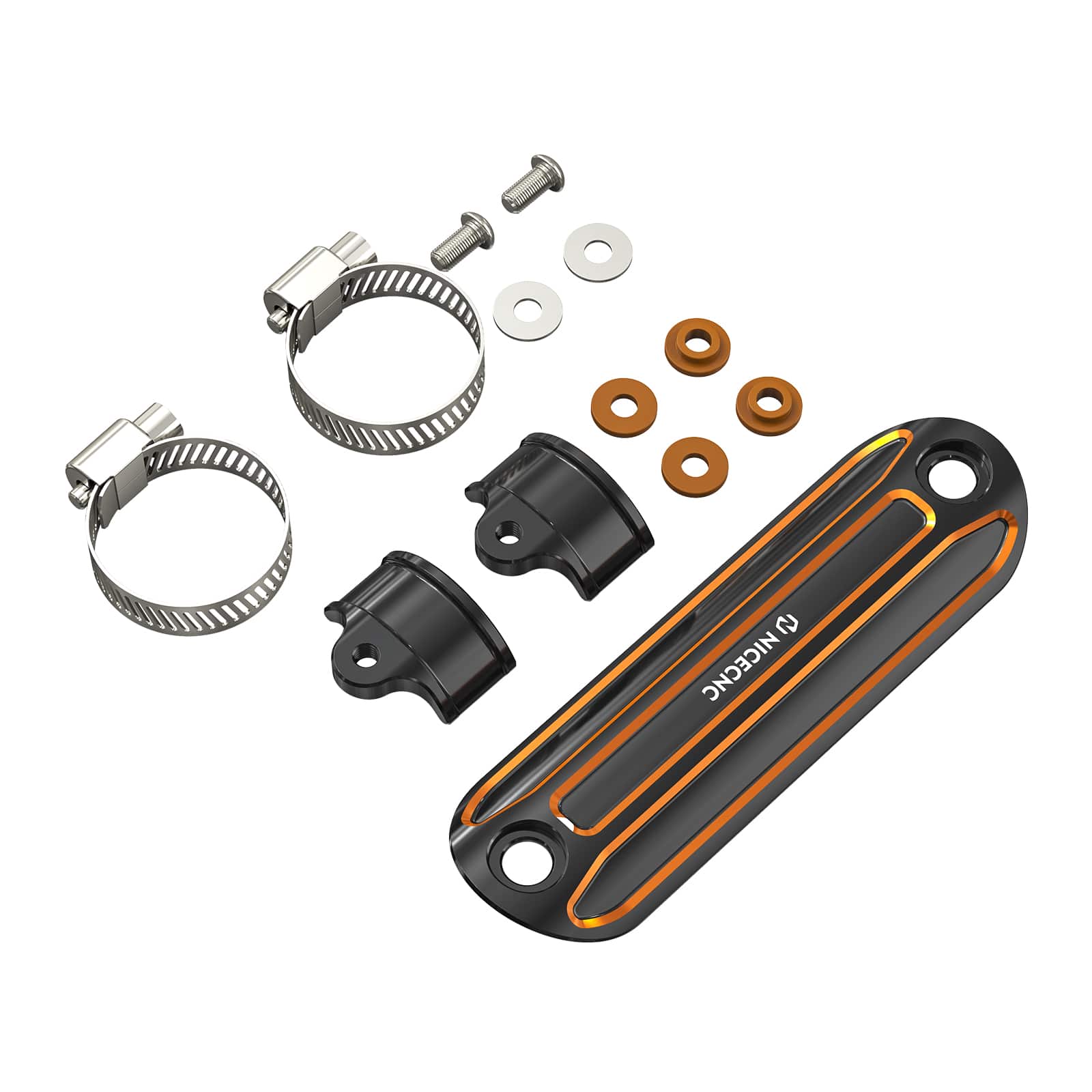 Muffler Exhaust Pipe Heat Shield Cover Heel Guard For Harley Road King Street Glide