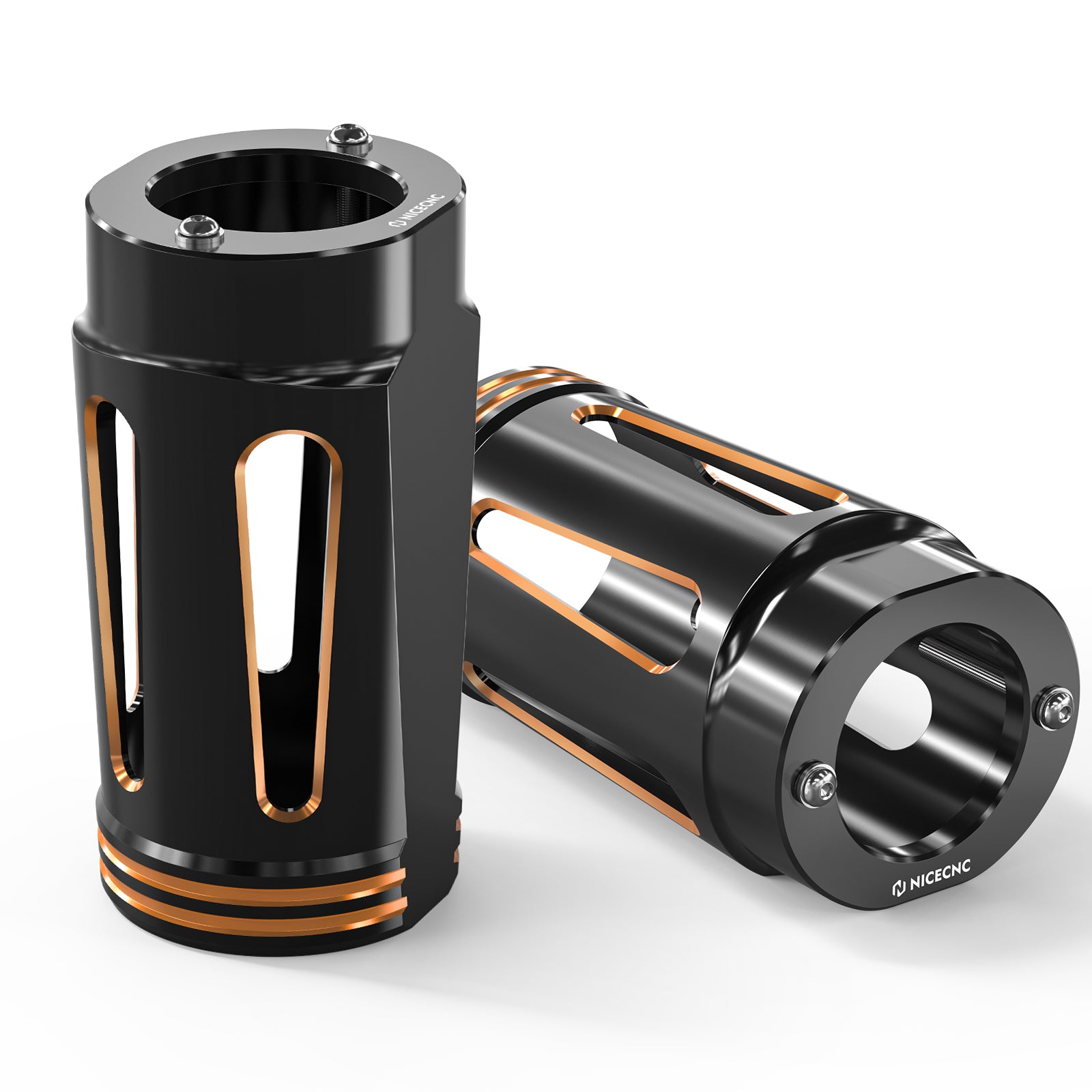 Front Fork Tube Slider Covers For Harley Road King Street Glide Freewheeler Ultra Limited