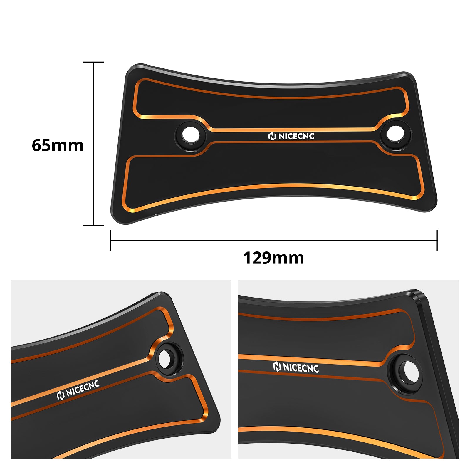 Frame Downtube Crossbrace Trim Cover For Harley Road King Electra Street Glide